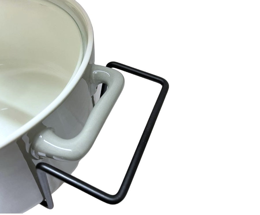 ROUND CASSEROLE WARM GREY