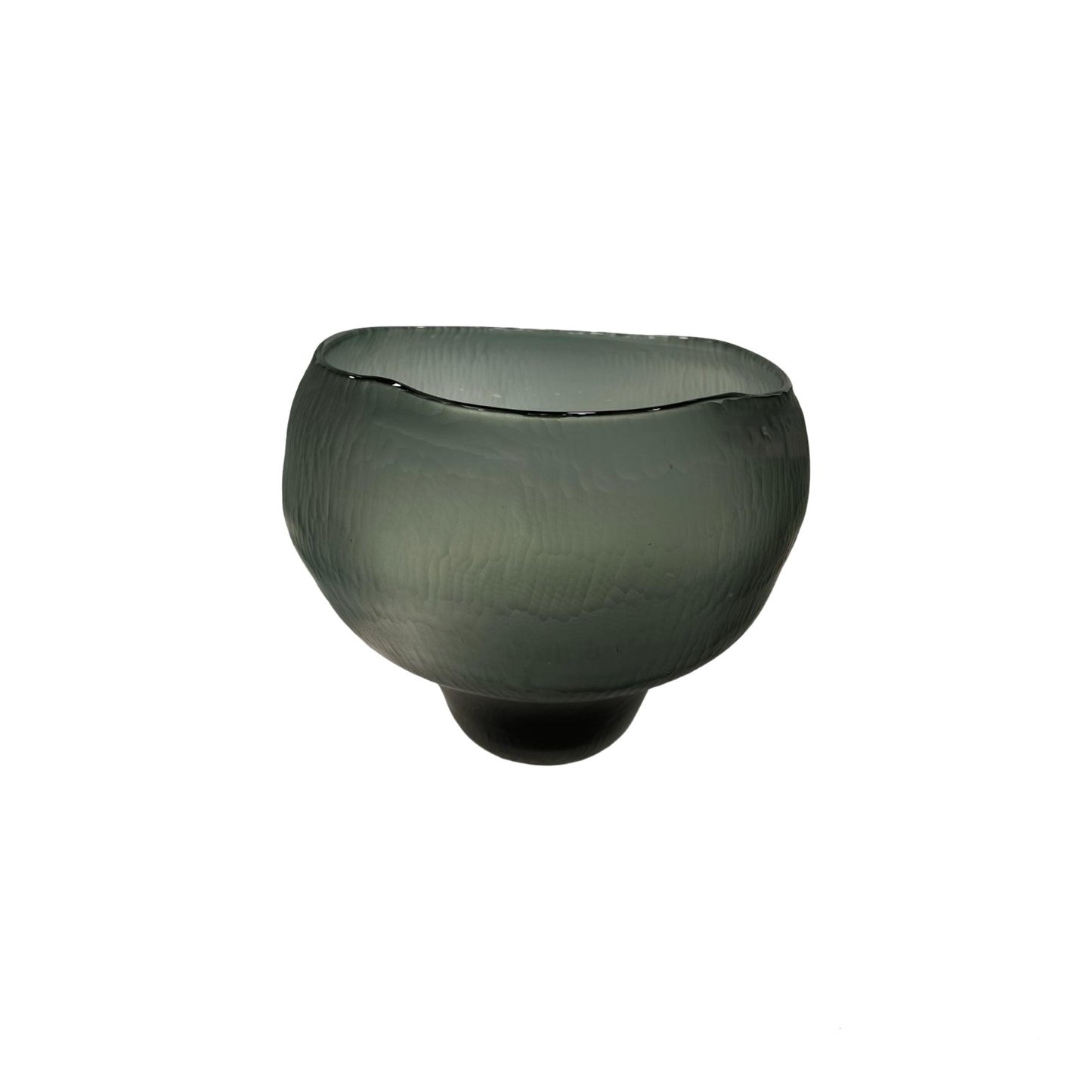 ROUND VASE GREY