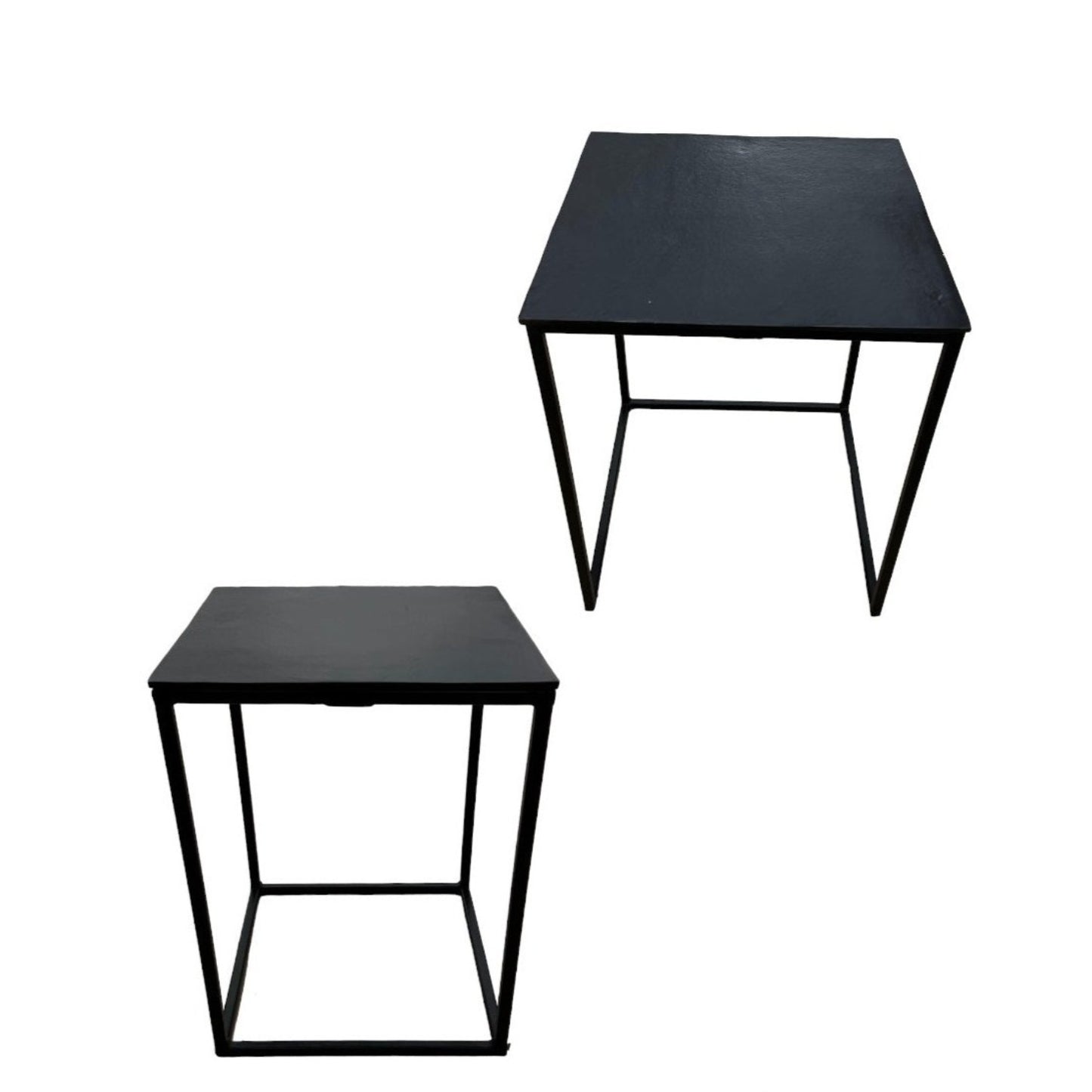 S2 NESTED SQUARE TABLE BLACK