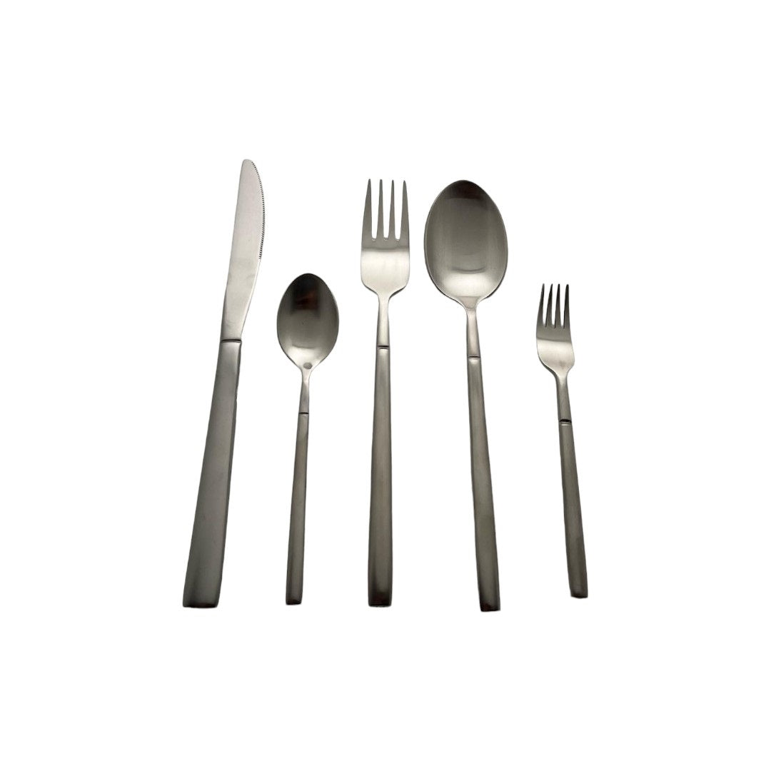 S30 750 CUTLERY MATT SILVER