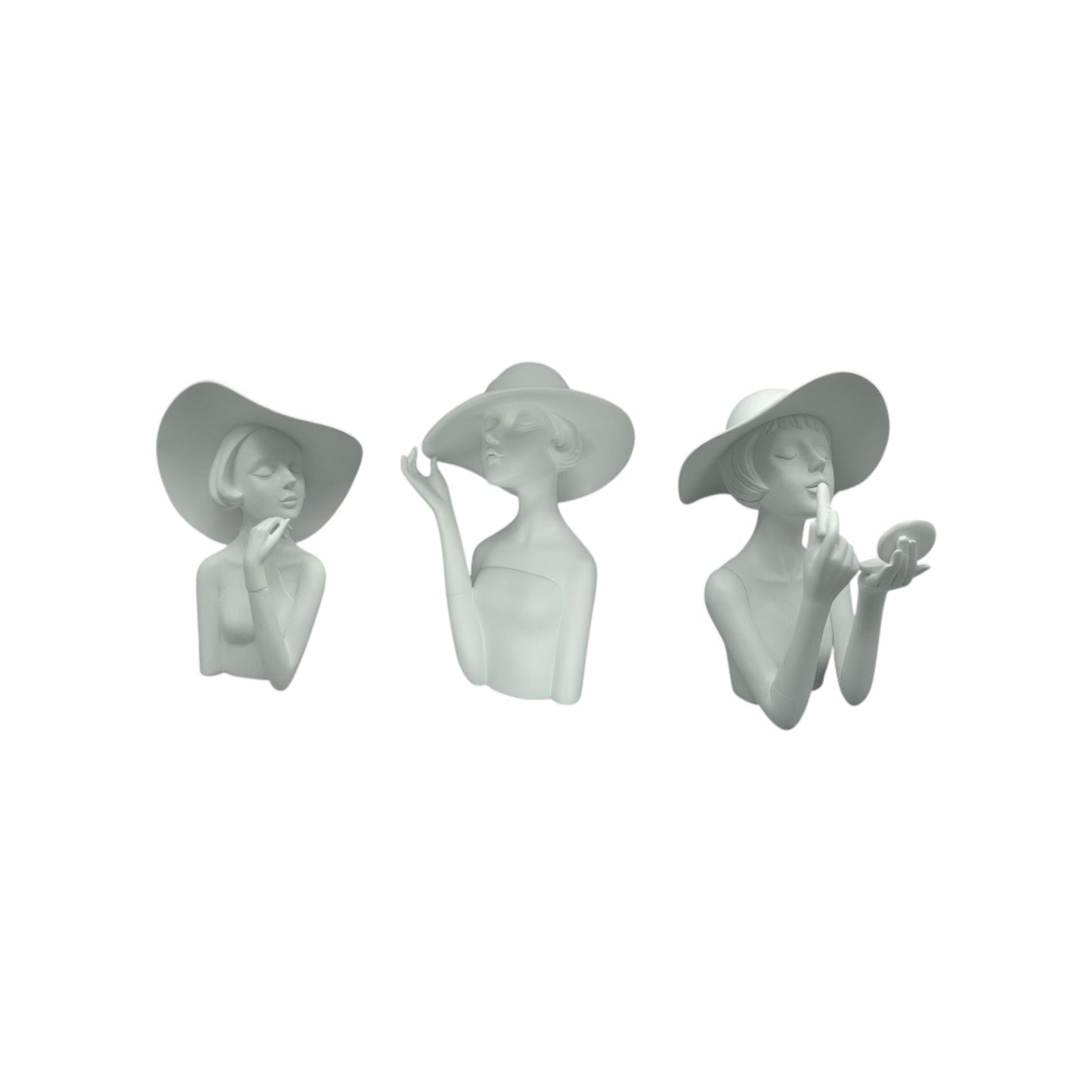 S3 LADY'S FACE COCO WHITE RESIN
