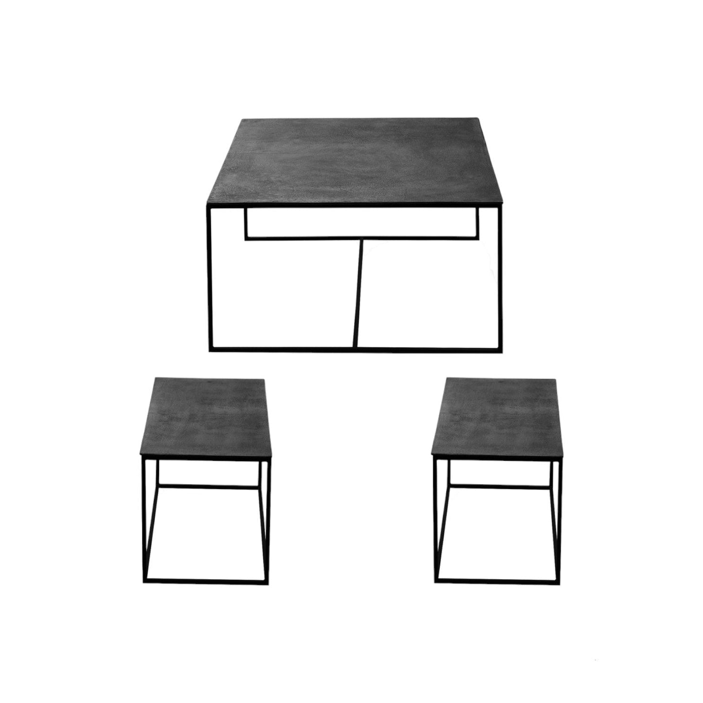 S3 NESTED TABLE BLACK METAL