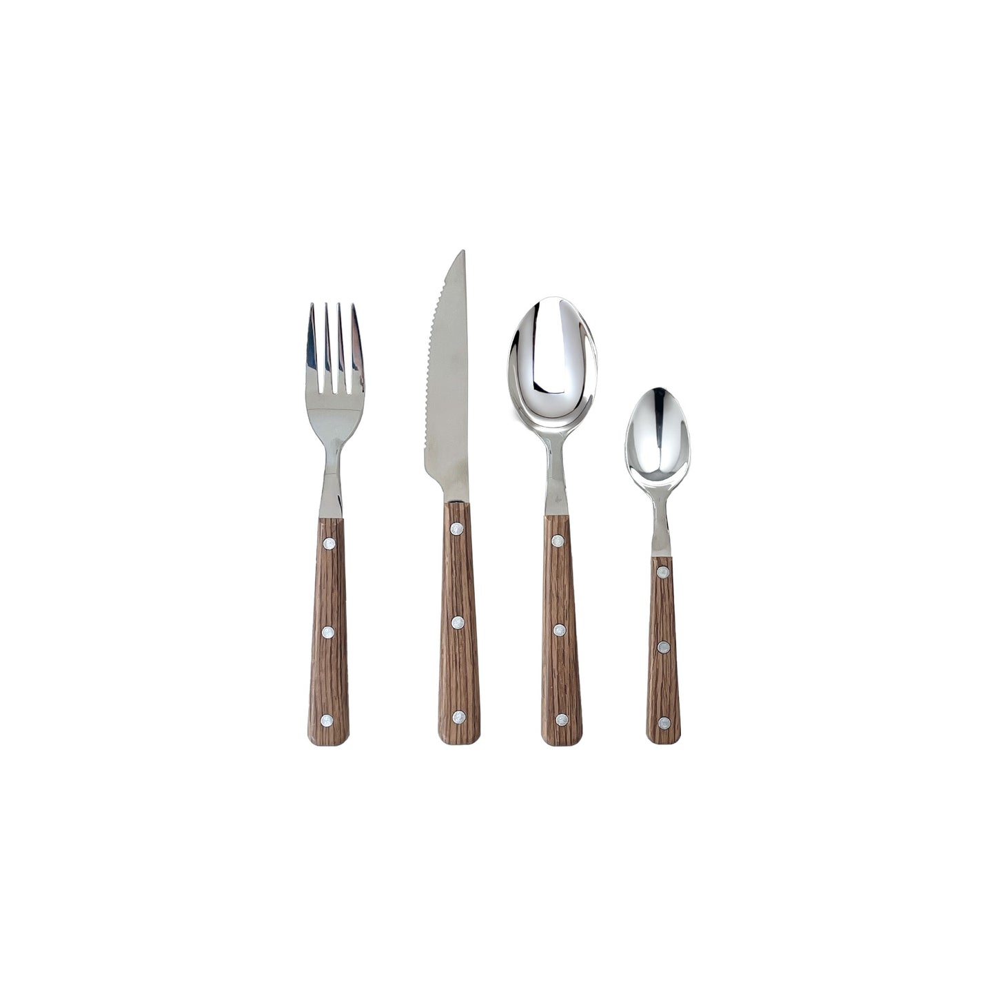 S48 CUTLERY MARCEL DARK WOOD