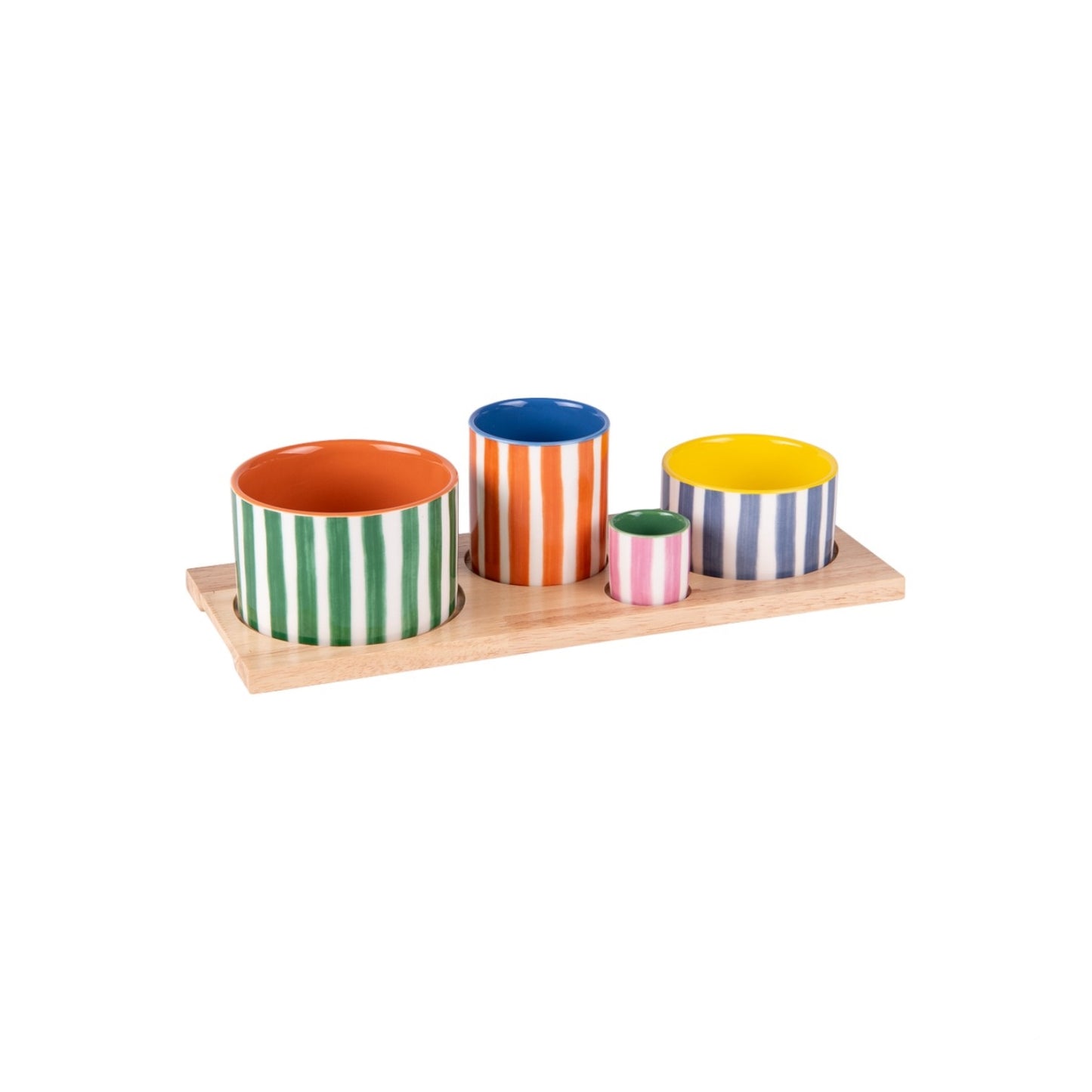 S4 SERVING BUENOS AIRES BOWLS WITH TRAY