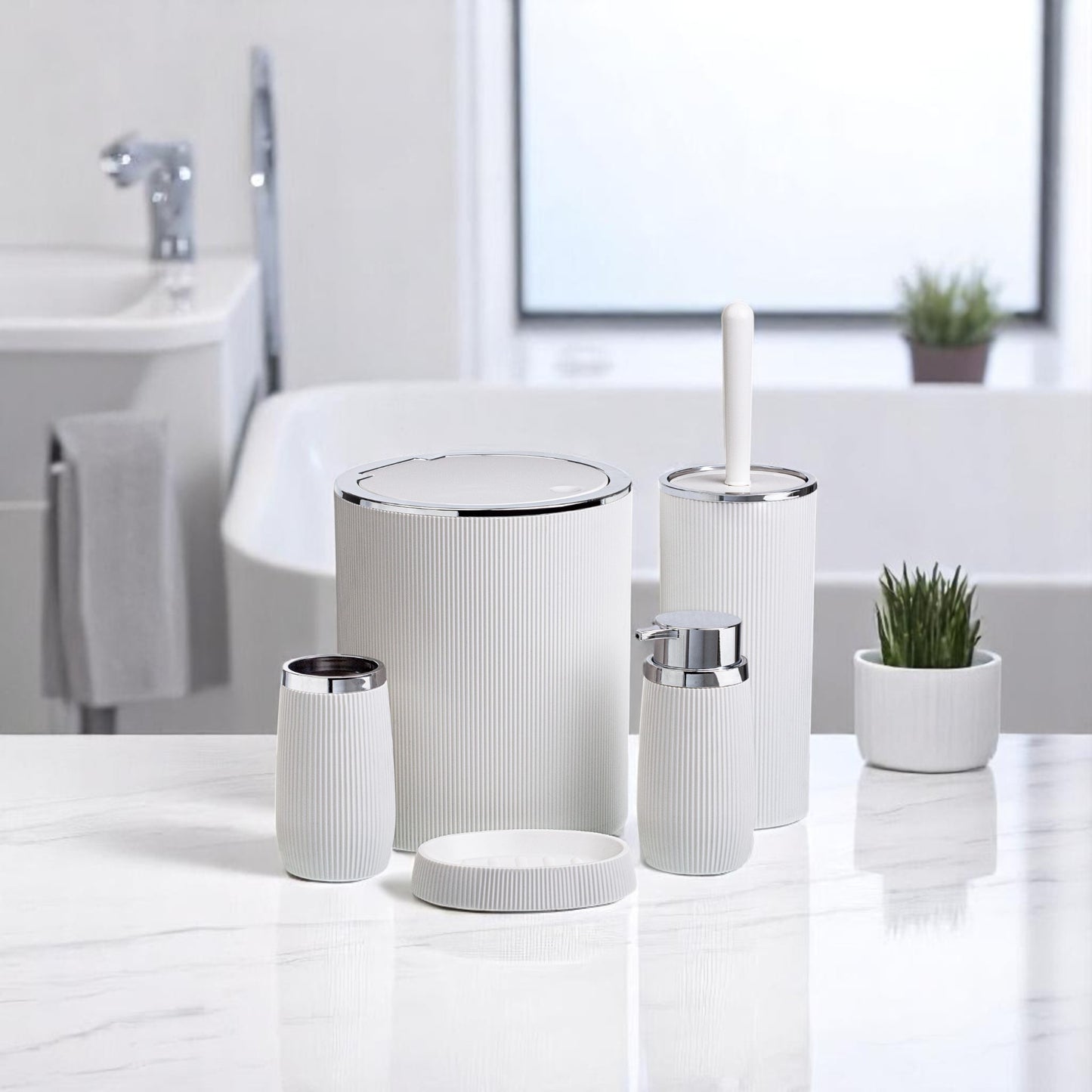 S5 AMARA BATHROOM CHROME