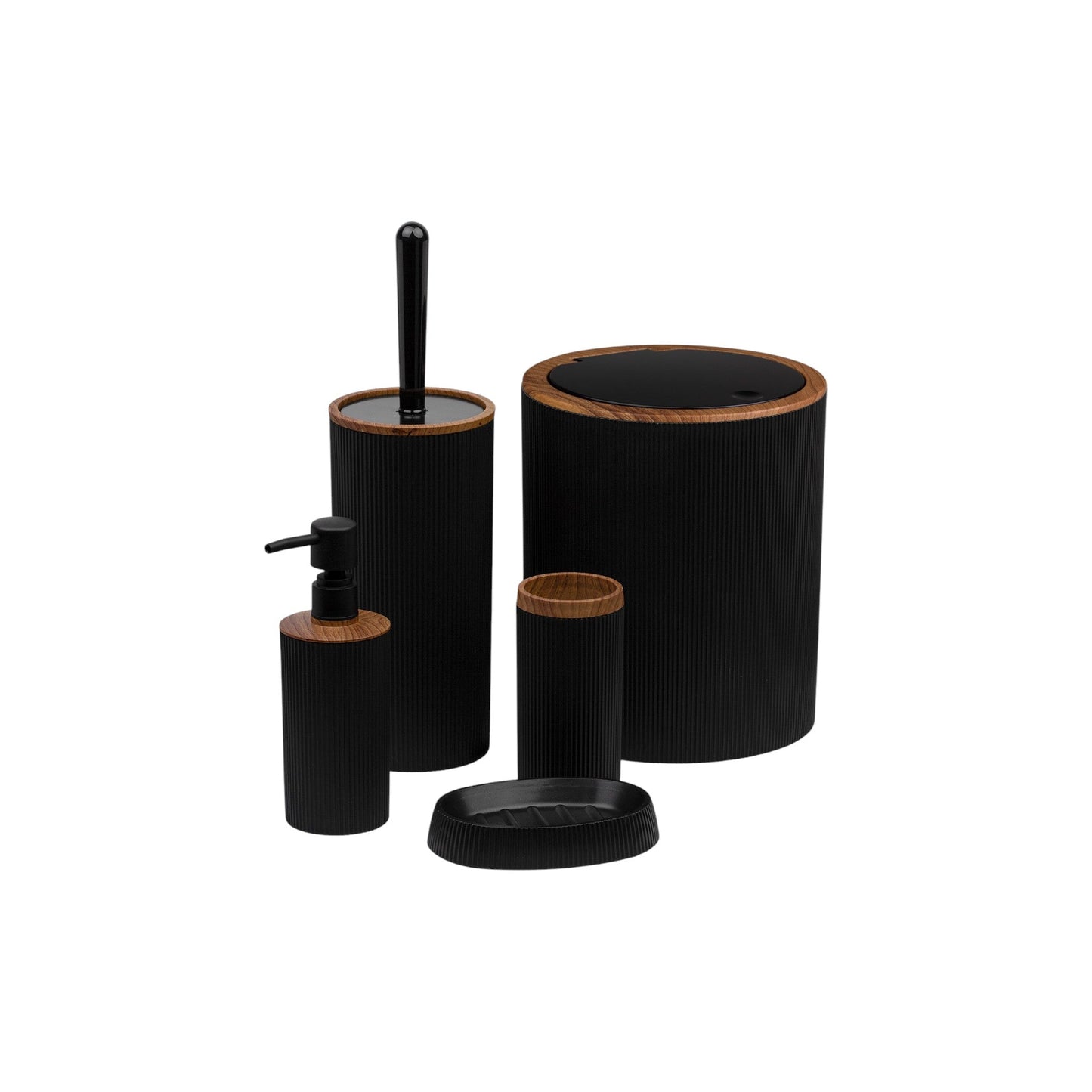 S5 SORA ROUND BATHROOM WOOD