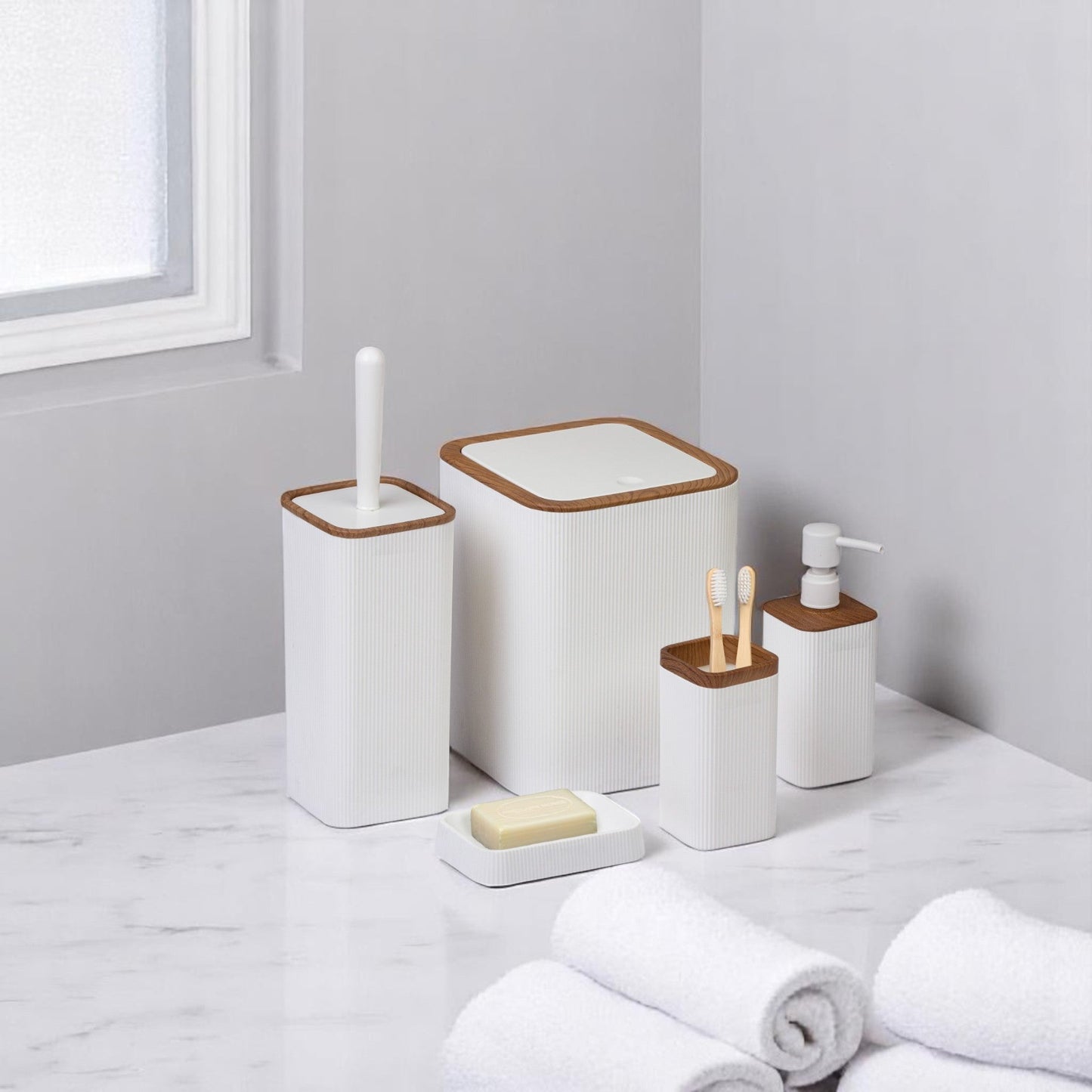 S5 SORA SQUARE BATHROOM WOOD