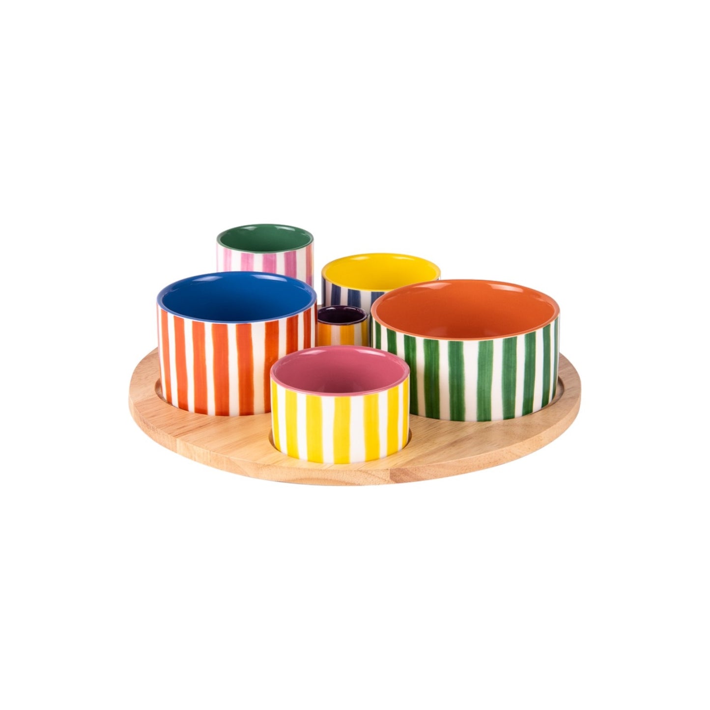 S6 SERVING BUENOS AIRES BOWLS WITH TRAY