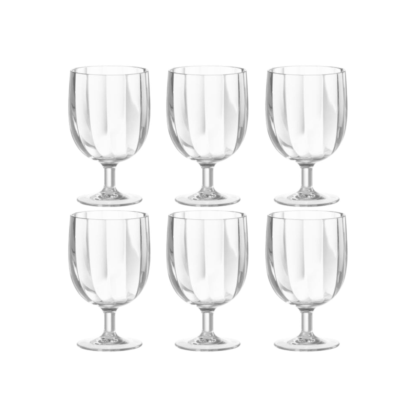 S6 WINE GLASS PLASTIC