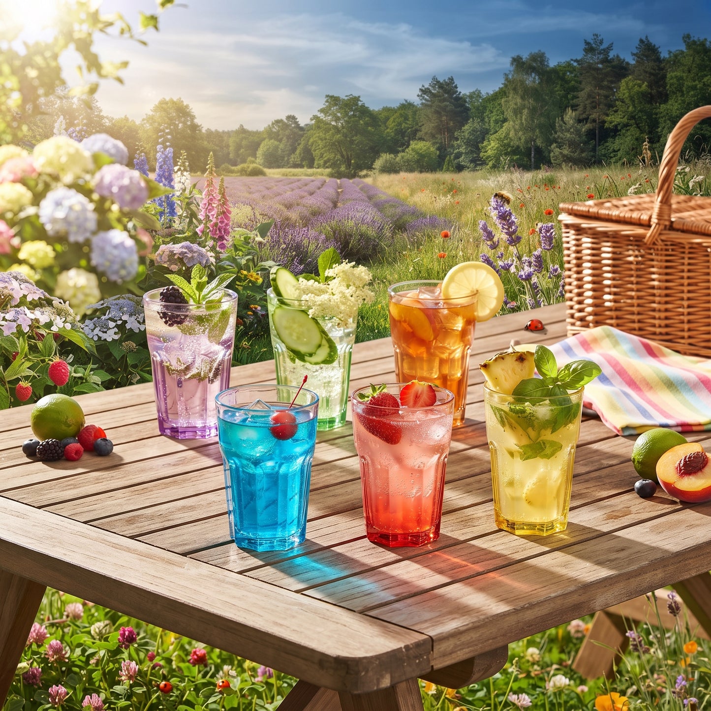 S6 GLASS CRYSTAL 360 ML ASSORTED COLORS