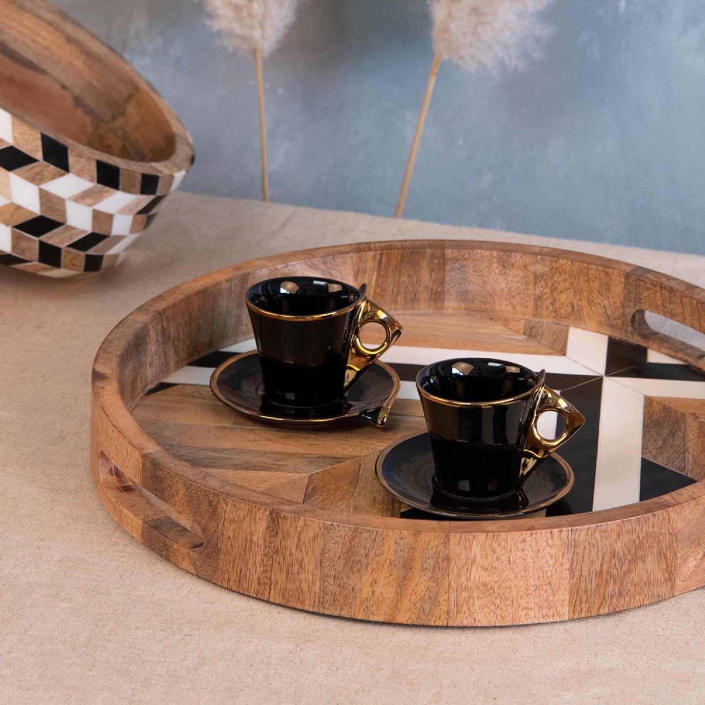 S6 LIBRA COFFEE CUP BLACK