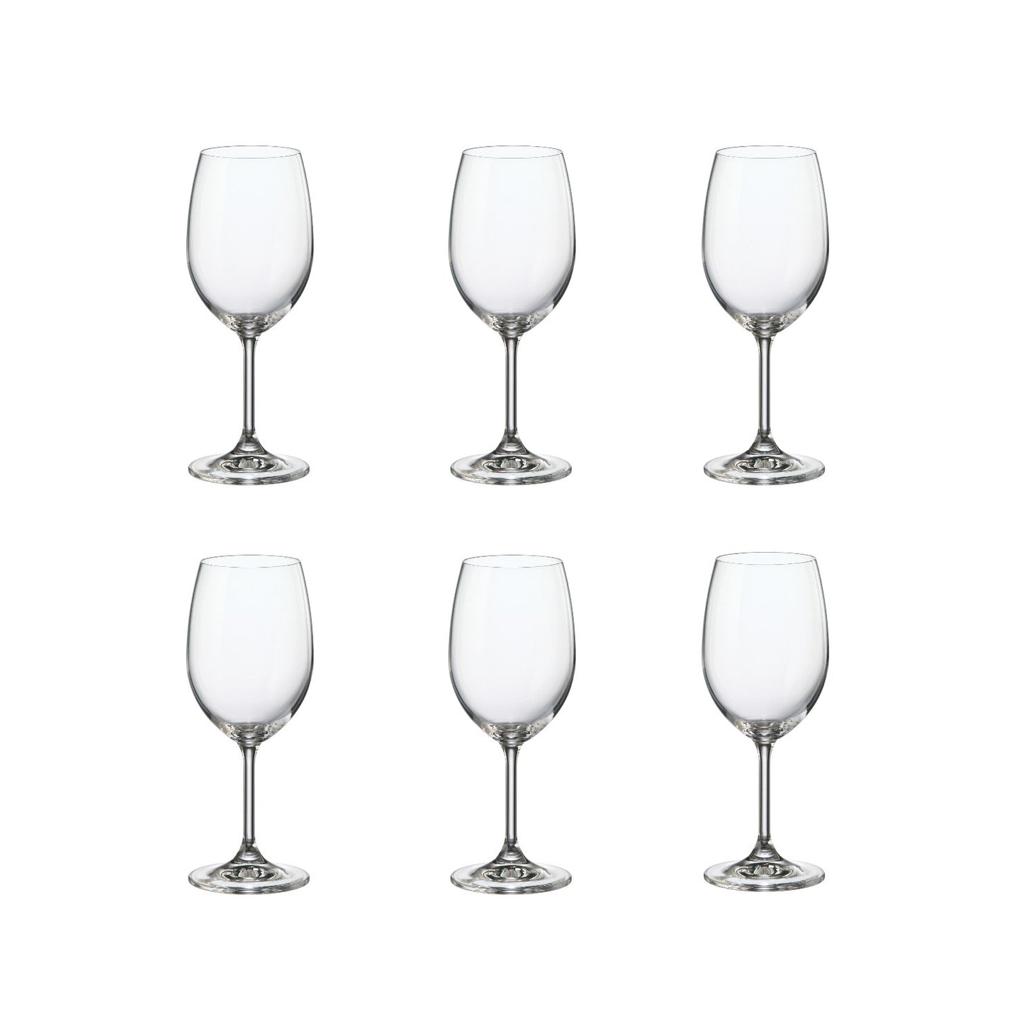 S6 WHITE WINE 350 ML BOHEMIA CRISTALLIN