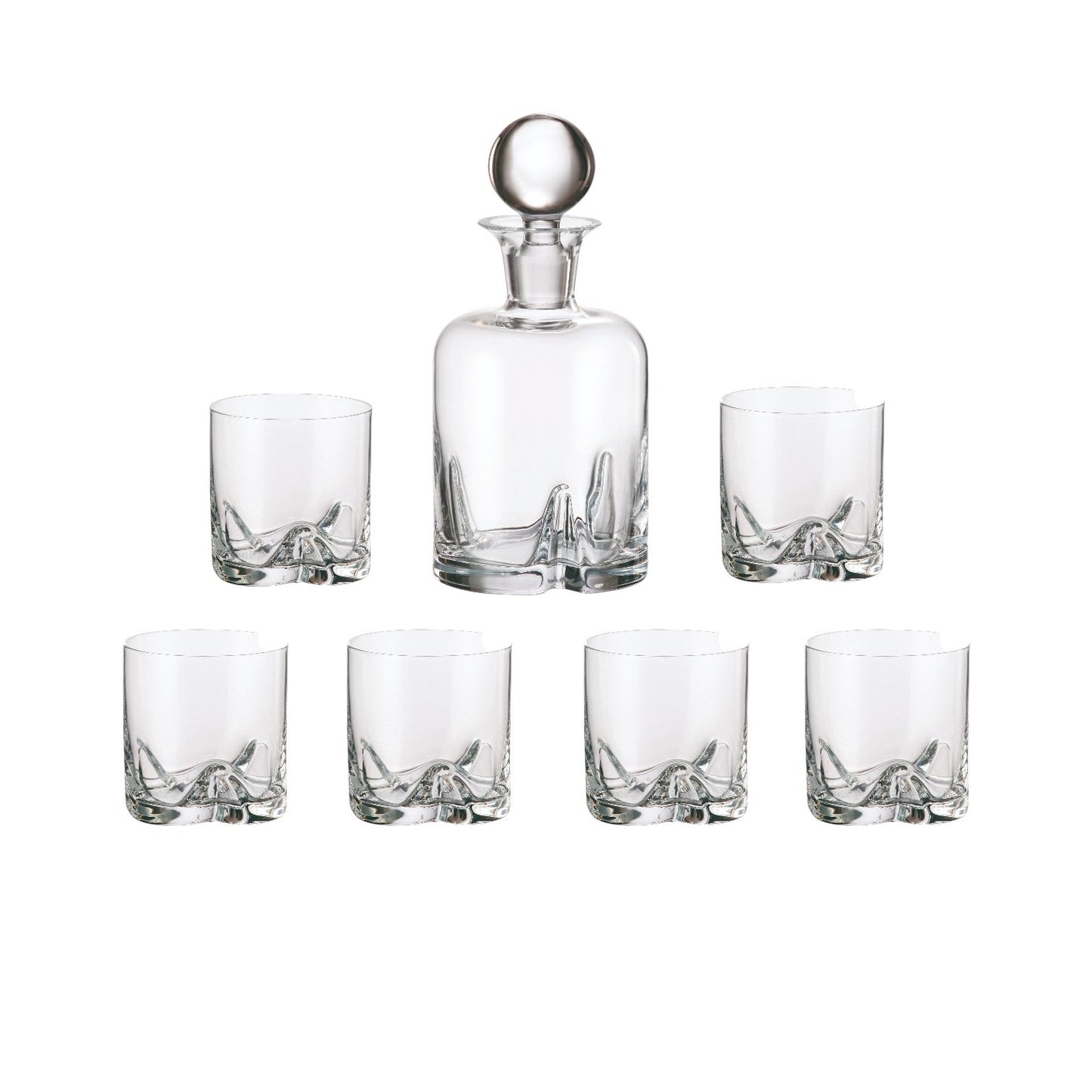 S7 TRIO WHISKY BOTTLE 1000 ML DOF 410 ML X 6