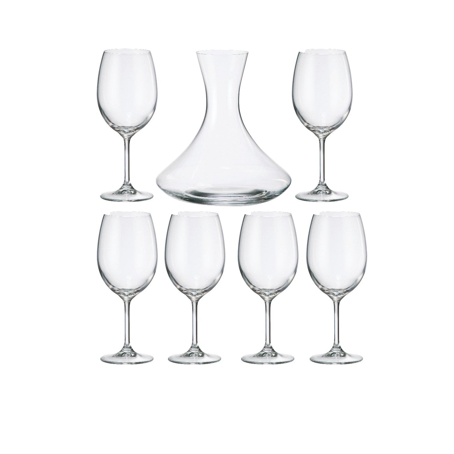 S7 FORUM WINE DECANTER 1500 ML WINE GLASS 590 ML X 6