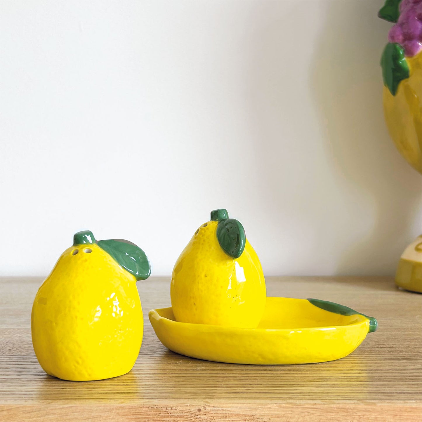 SALT AND PEPPER LEMON YELLOW