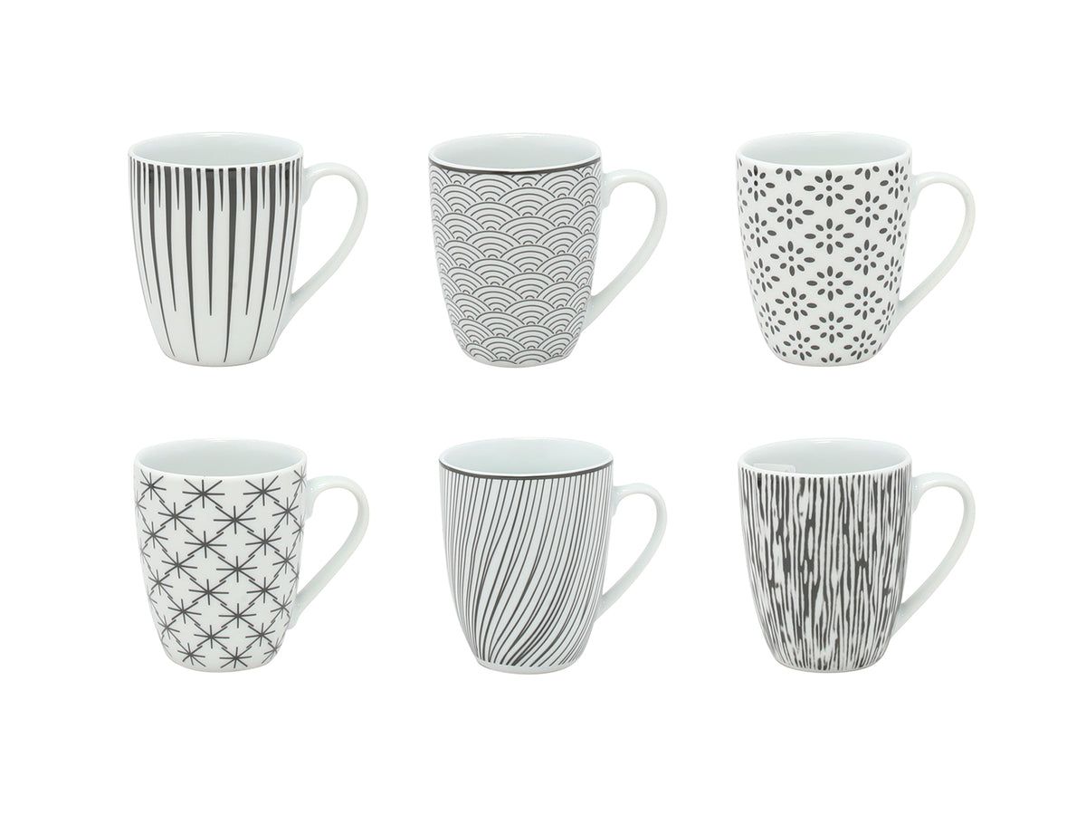 SEOUL BLACK AND WHITE MUG