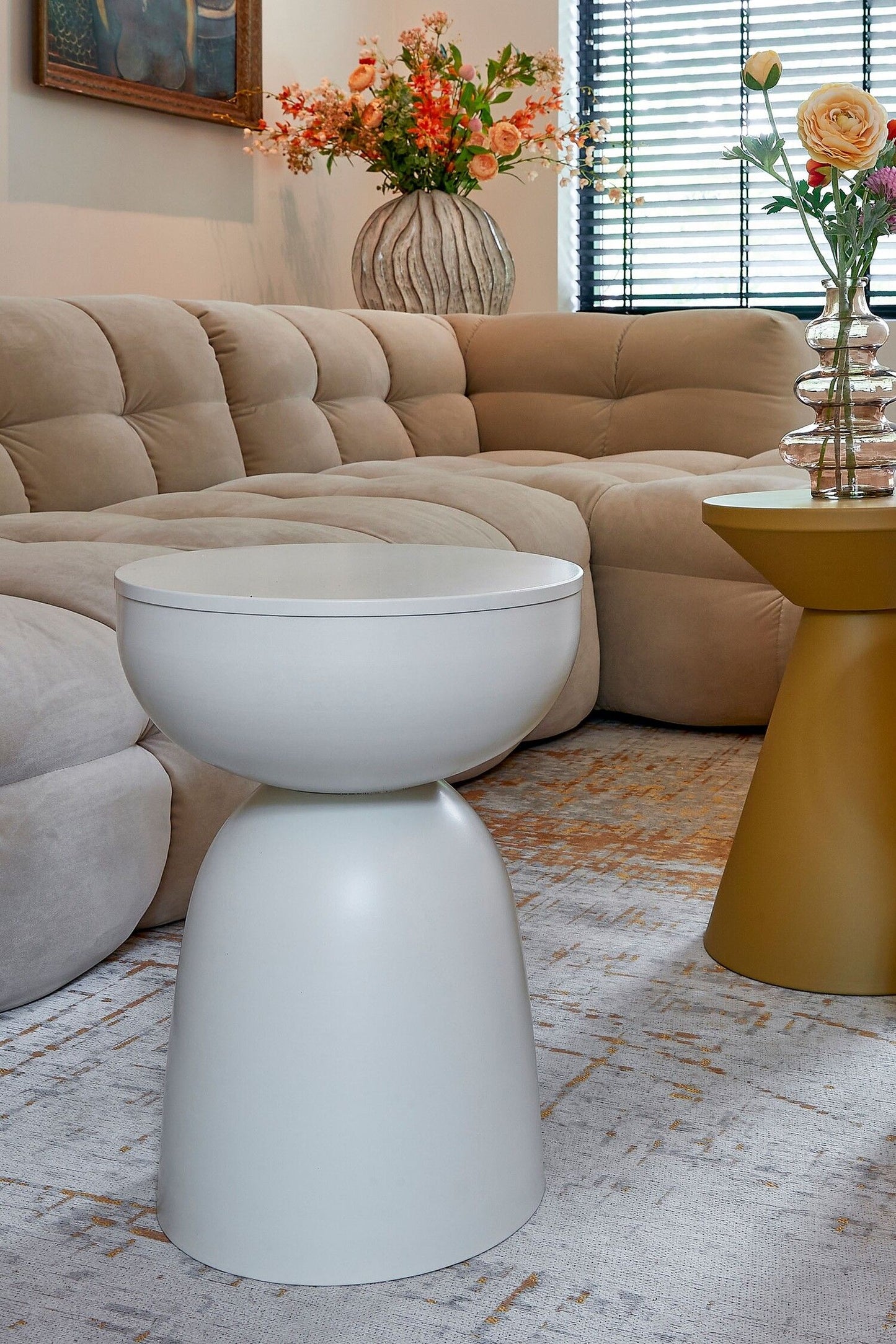 SIDE TABLE ELLIOTT OFF WHITE