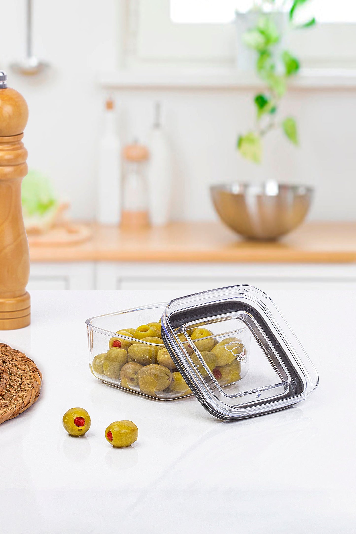 SQUARE SUCTION STORAGE JAR