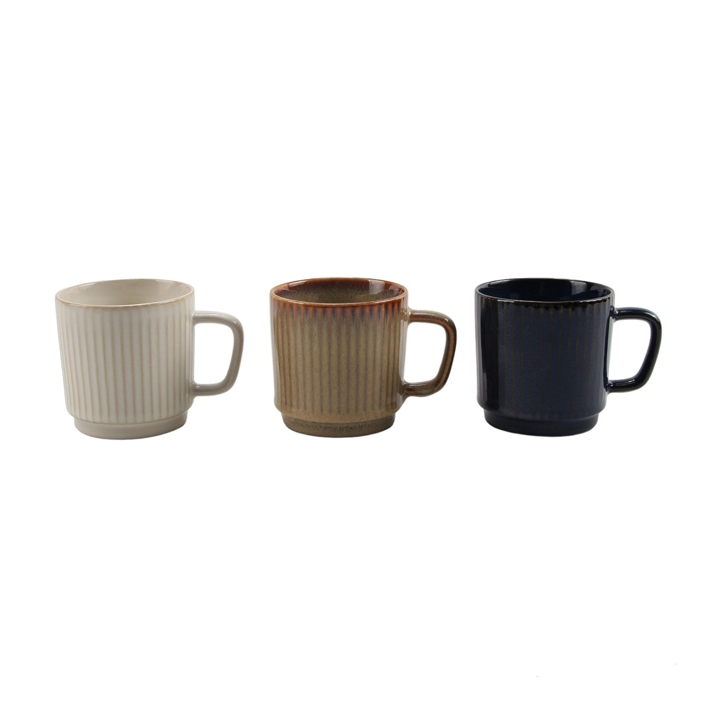 STACKABLE BISTRO COFFEE MUG WITH HANDLE