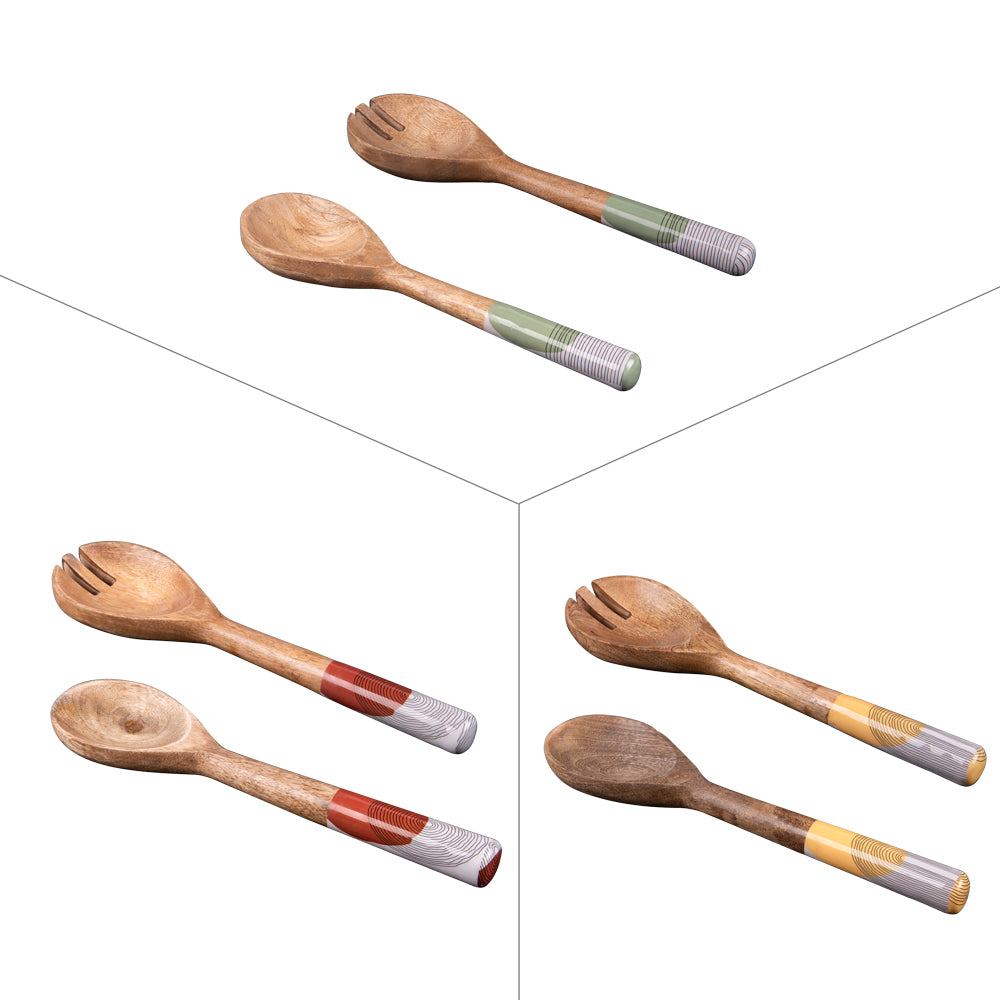 SUNSET SALAD SERVERS