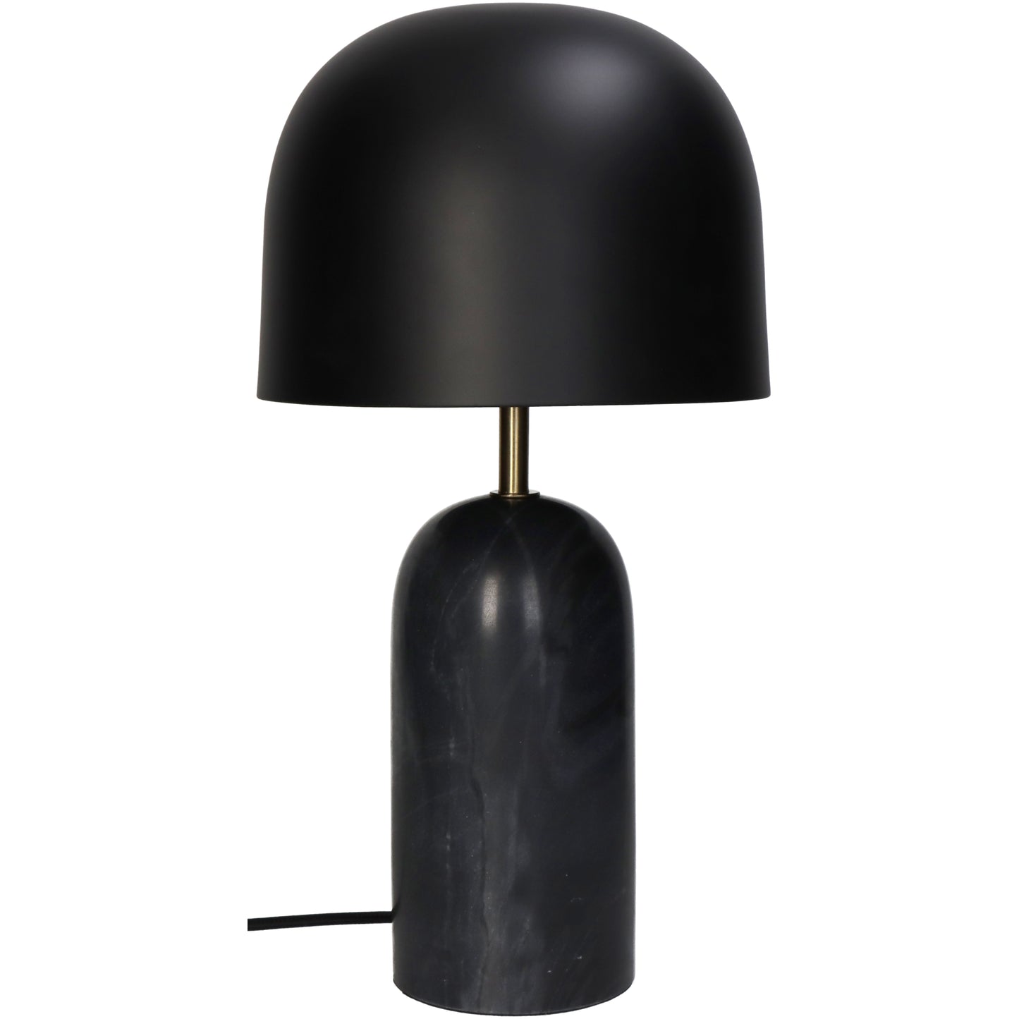TABLE LAMP MARBLE BLACK