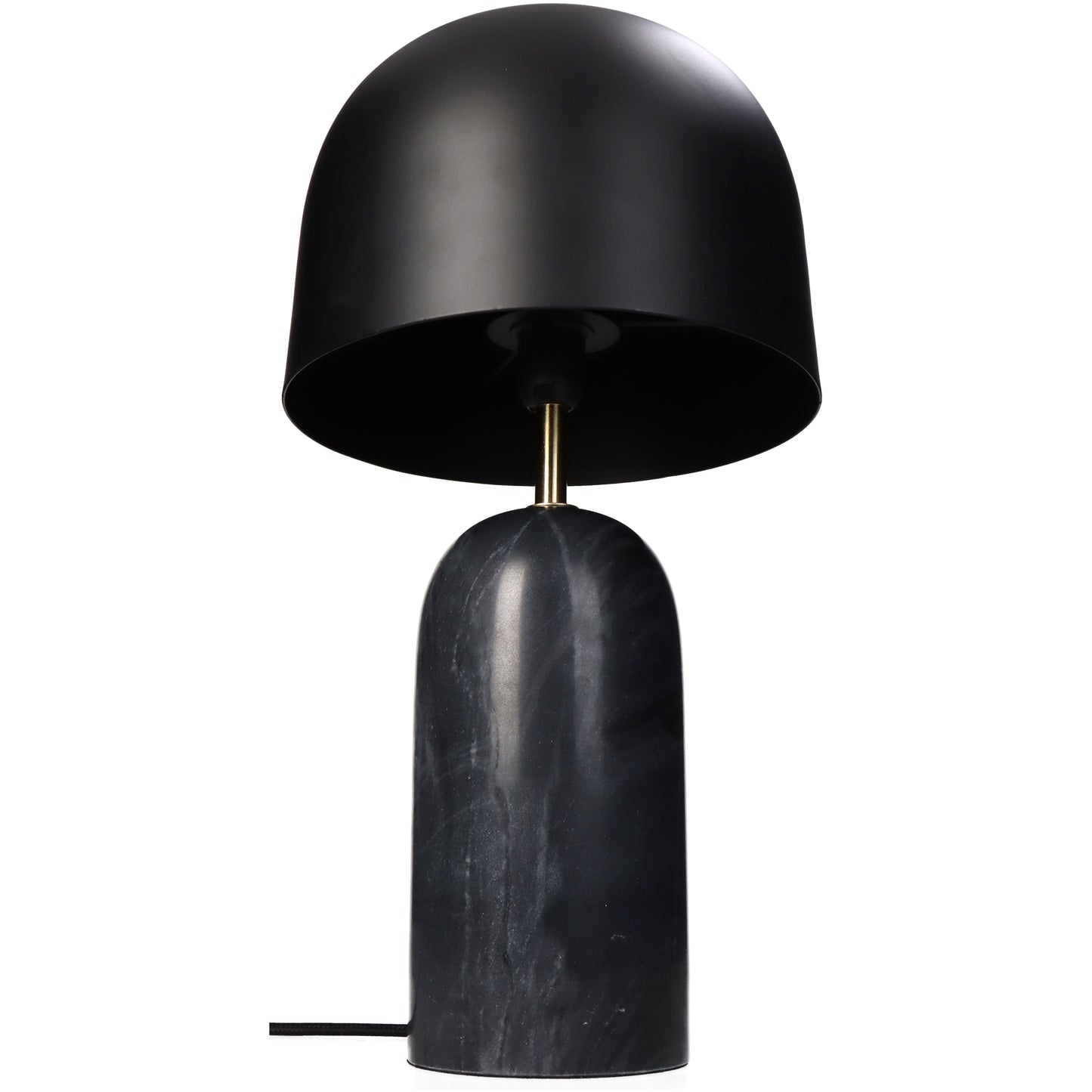 TABLE LAMP MARBLE BLACK
