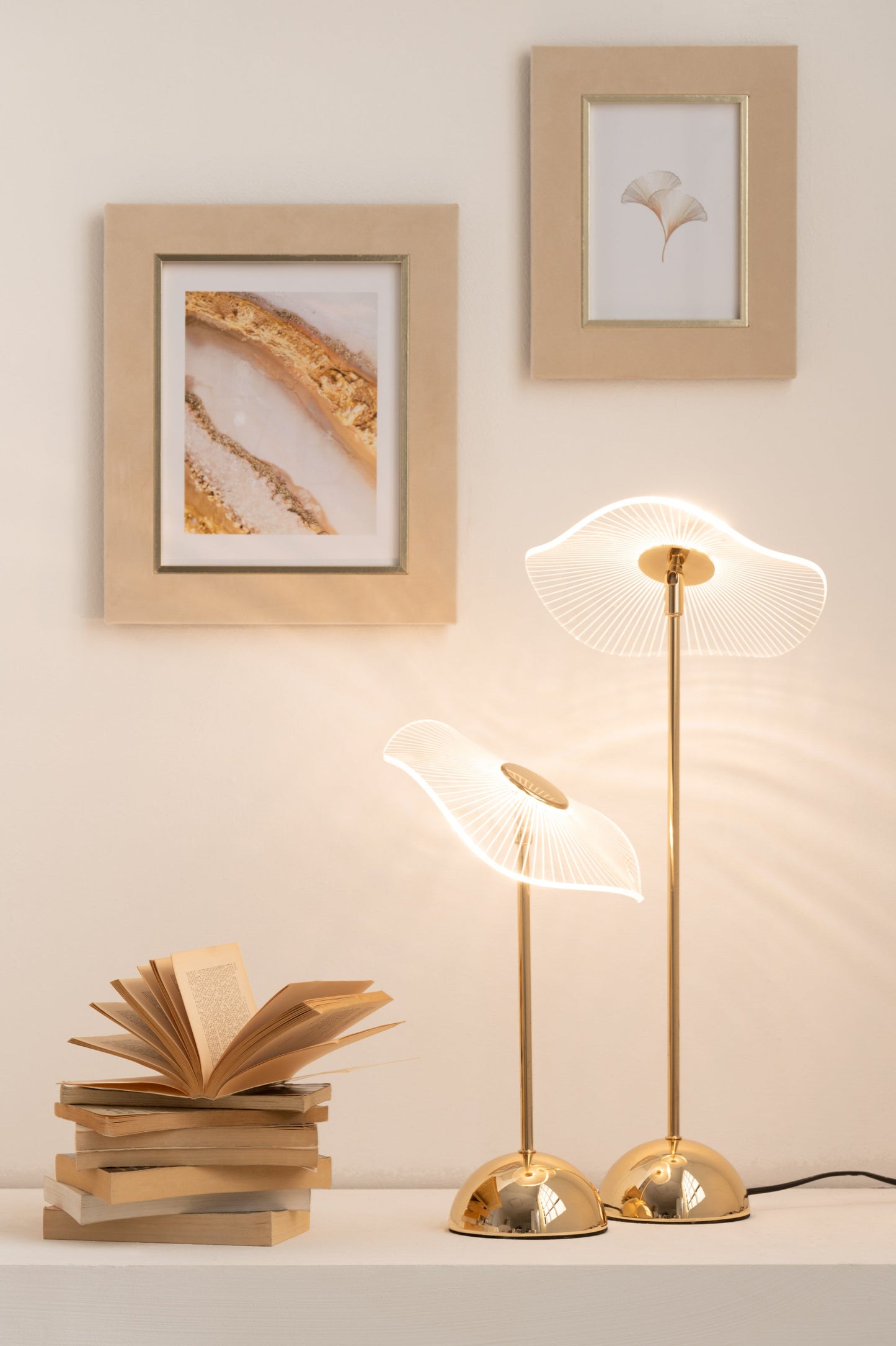 TABLE LAMP LED FLOWER