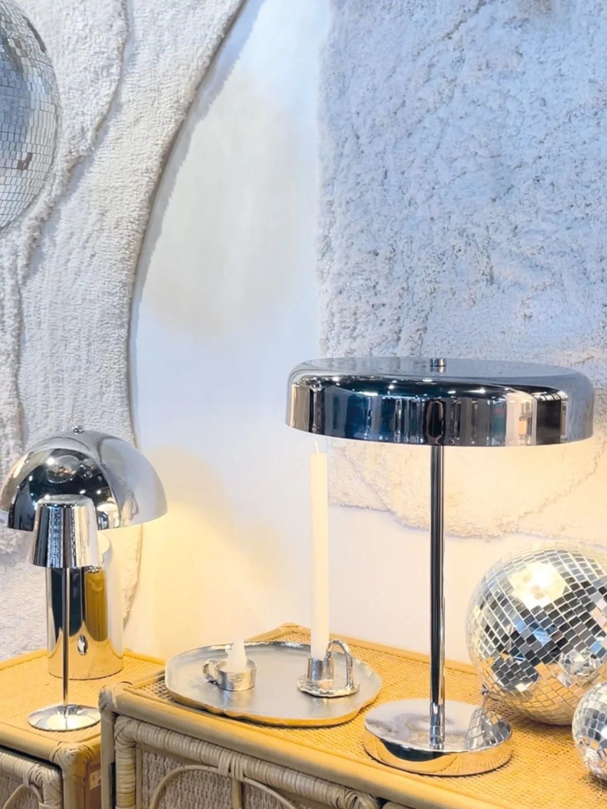 TABLE LAMP LUCAS CHROME
