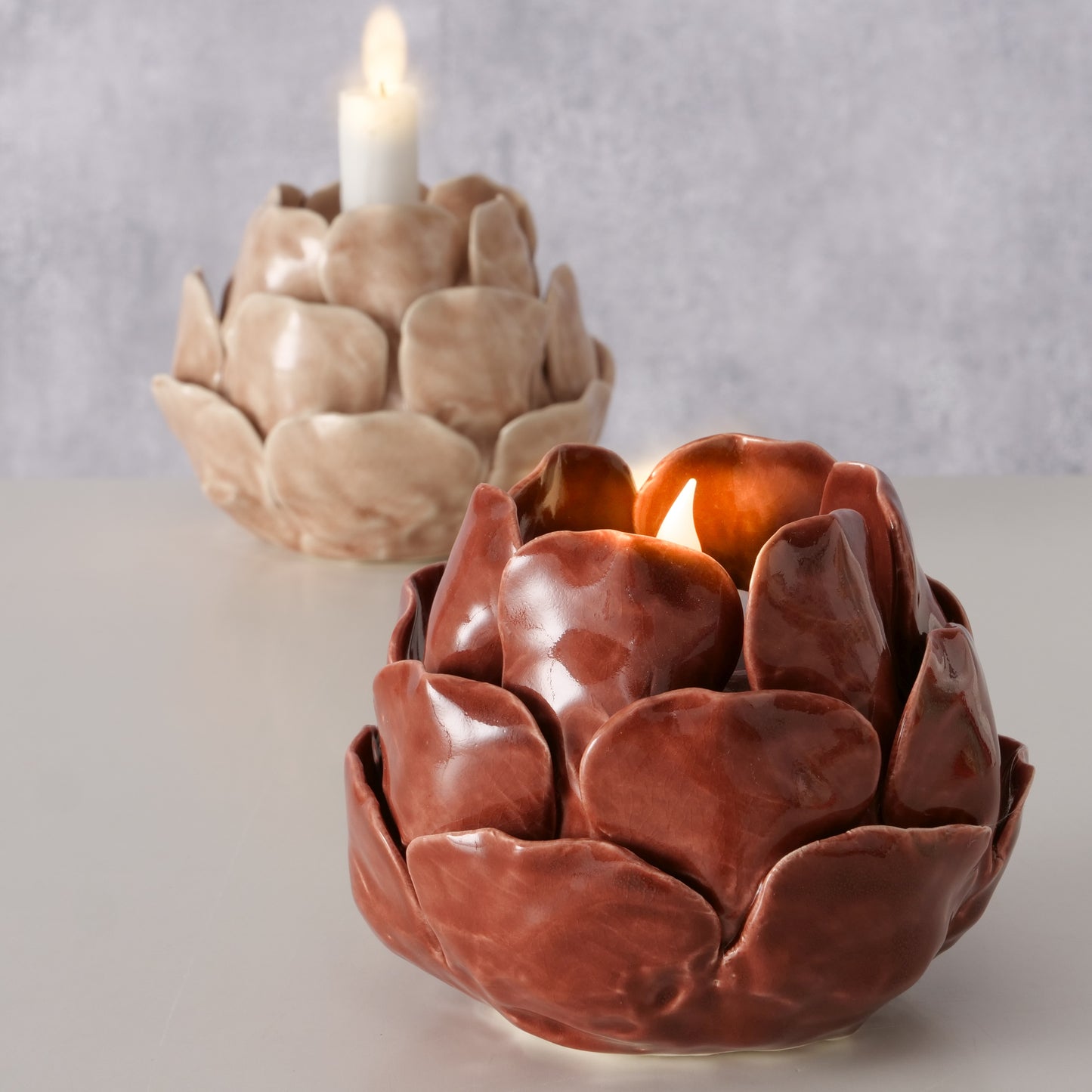TEALIGHT HOLDER MALEVA