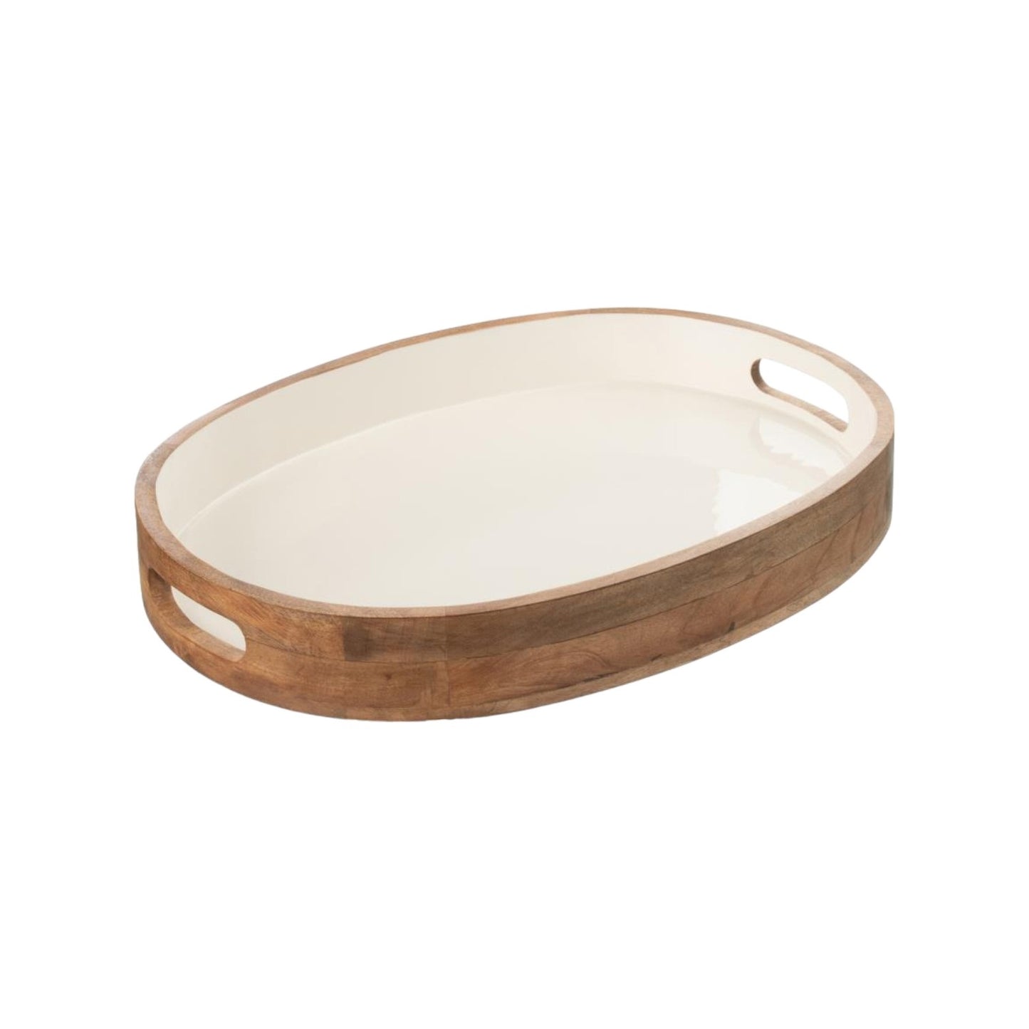 TRAY KOS MANGO WOOD POLYRESIN