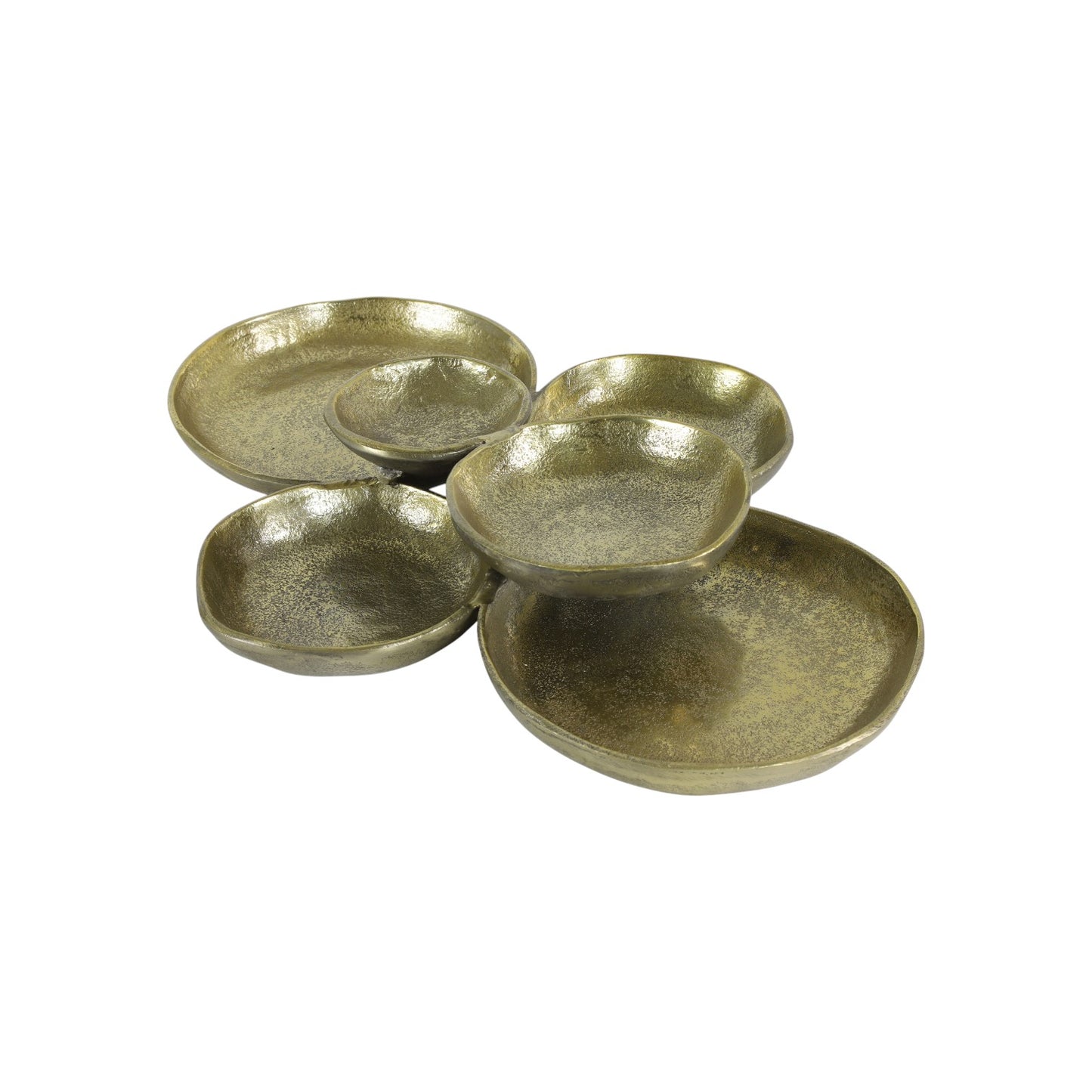 TRAY RIEKO BRASS