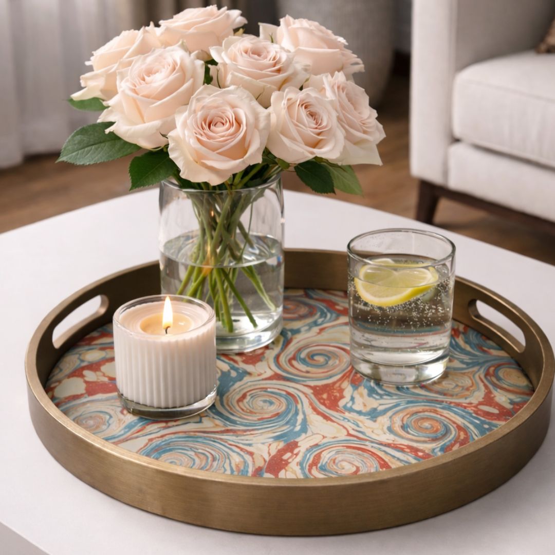 TRAY BLOOD VESSELS ROUND