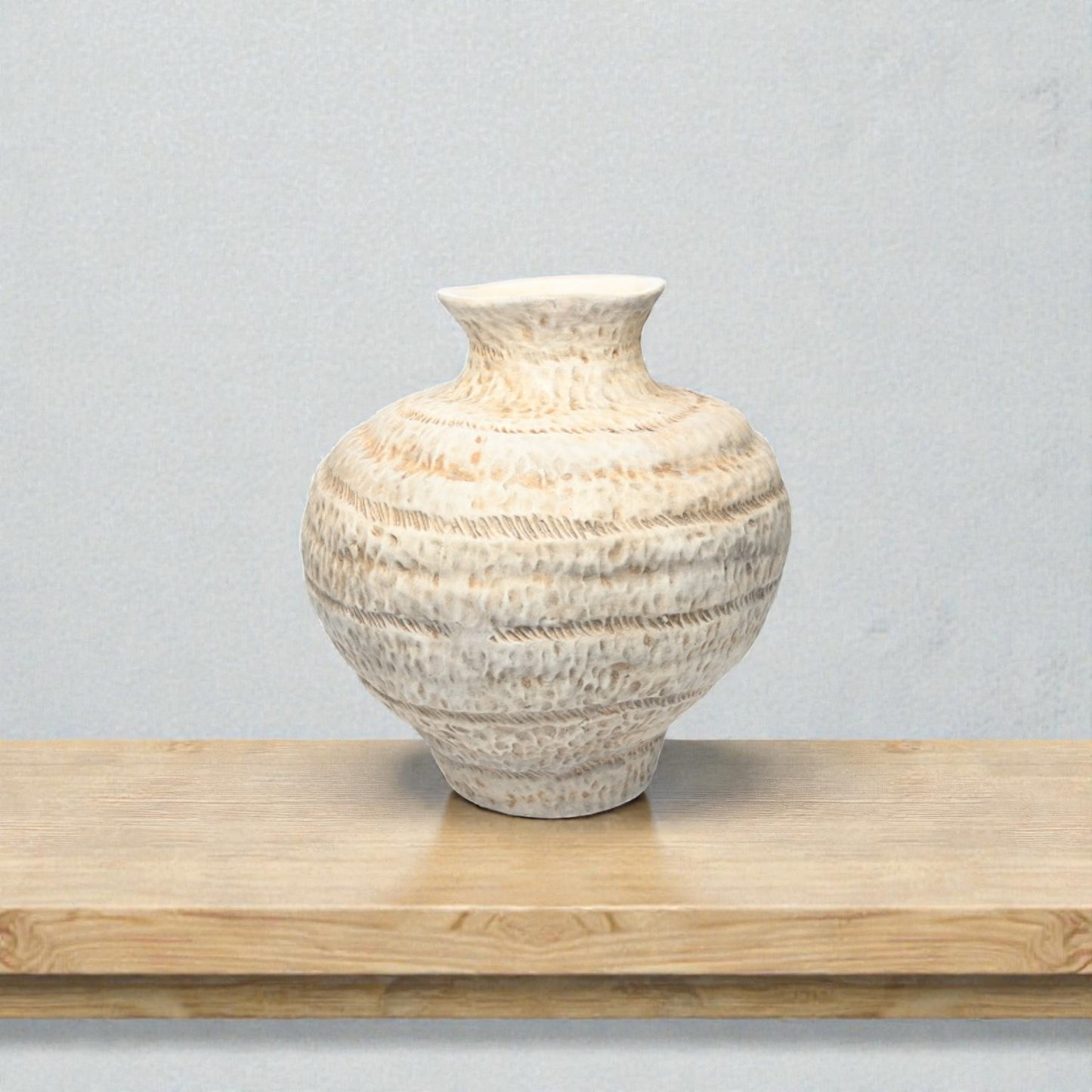 VASE BELO HORIZANTE BEIGE MATT