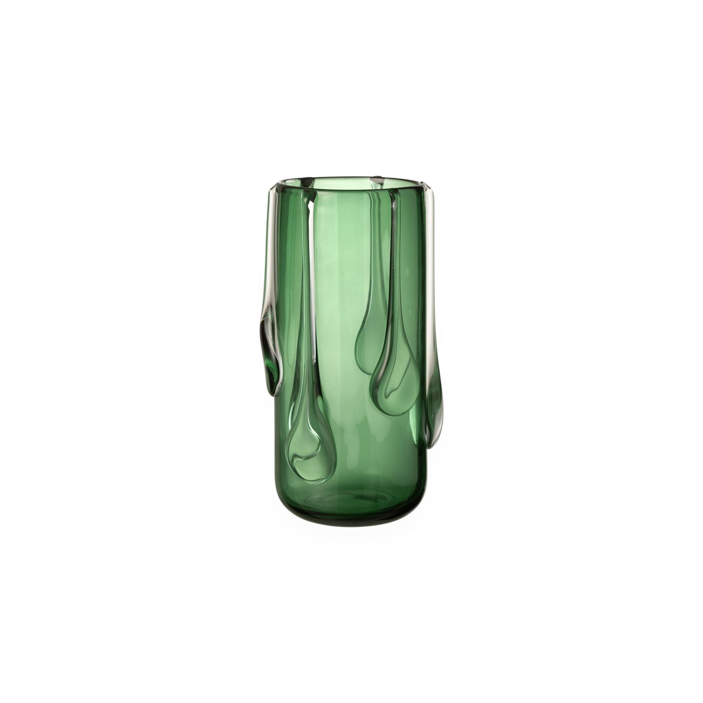 VASE DRIPPY GLASS