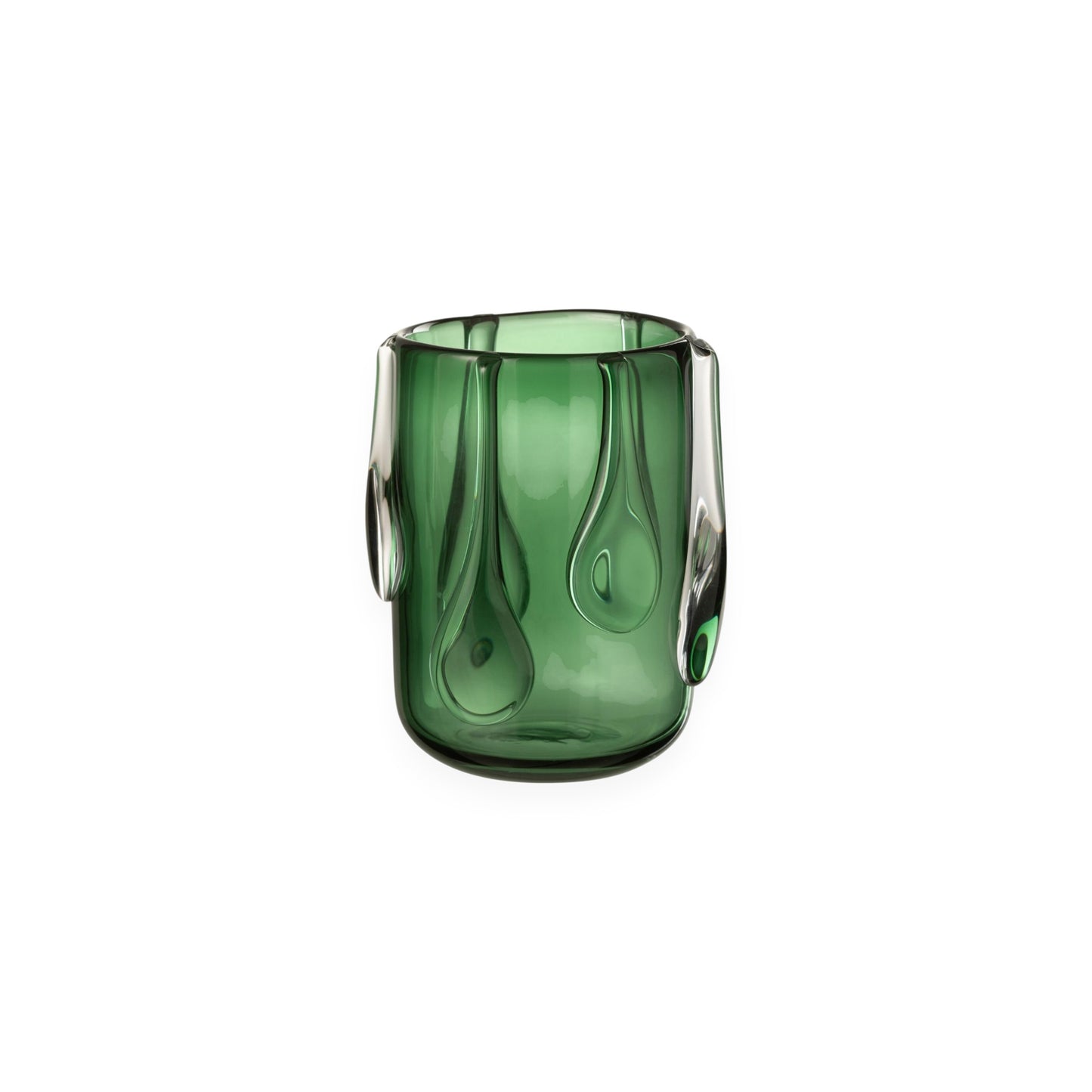 VASE DRIPPY GLASS