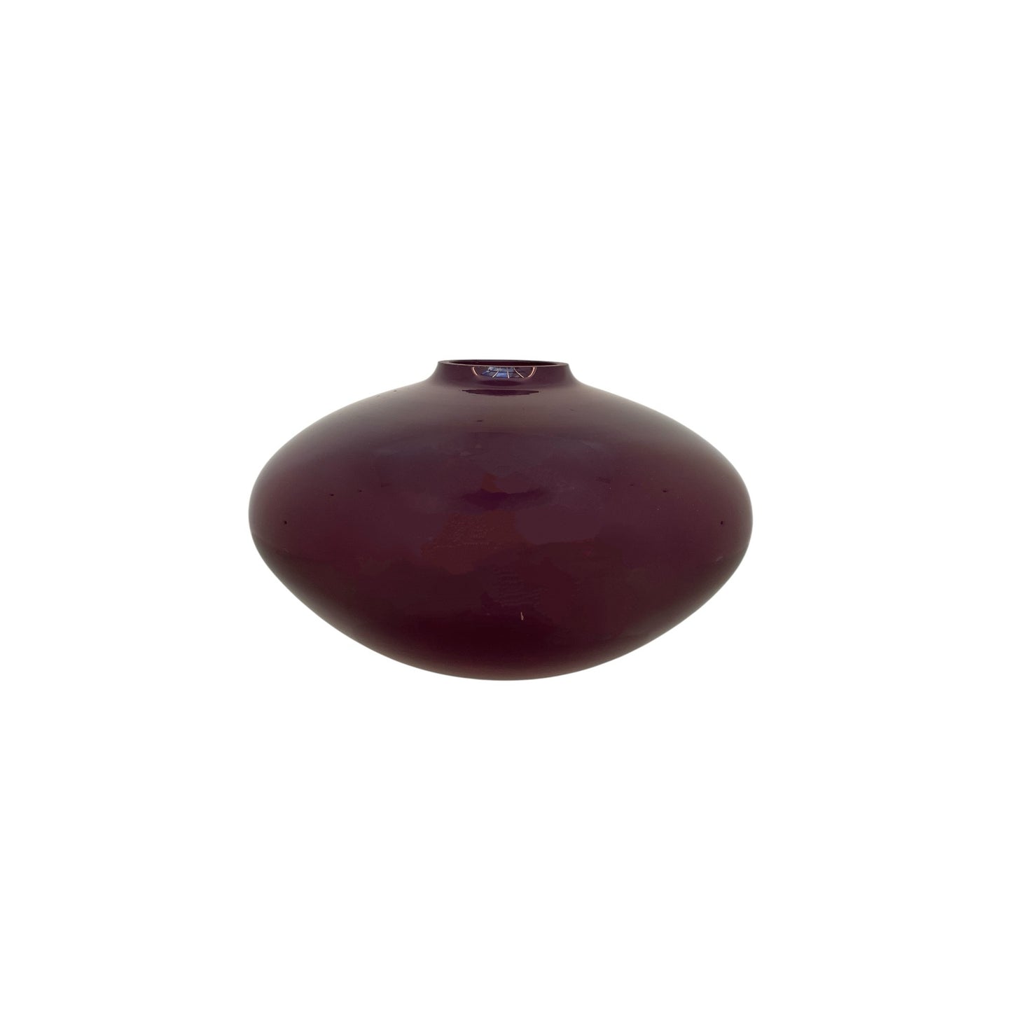 VASE ROUND DAMIS PURPLE
