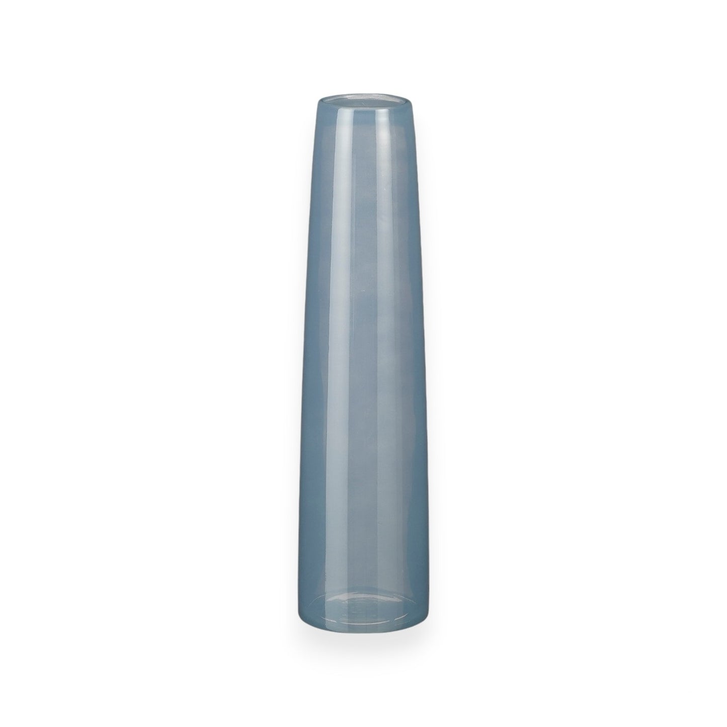 VASE XANDRA SINGLE FLOWER LIGHT BLUE