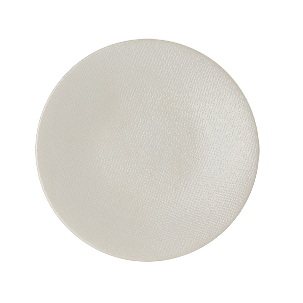 VESUVIO PLATE WHITE