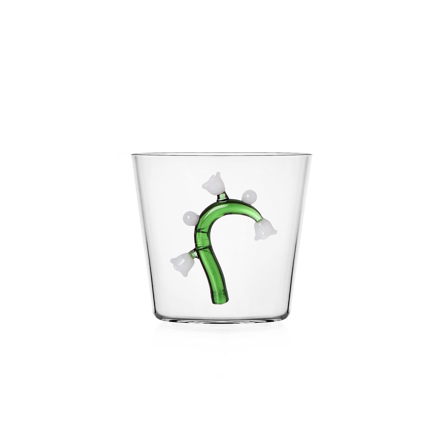 WHITE FLOWER TUMBLER