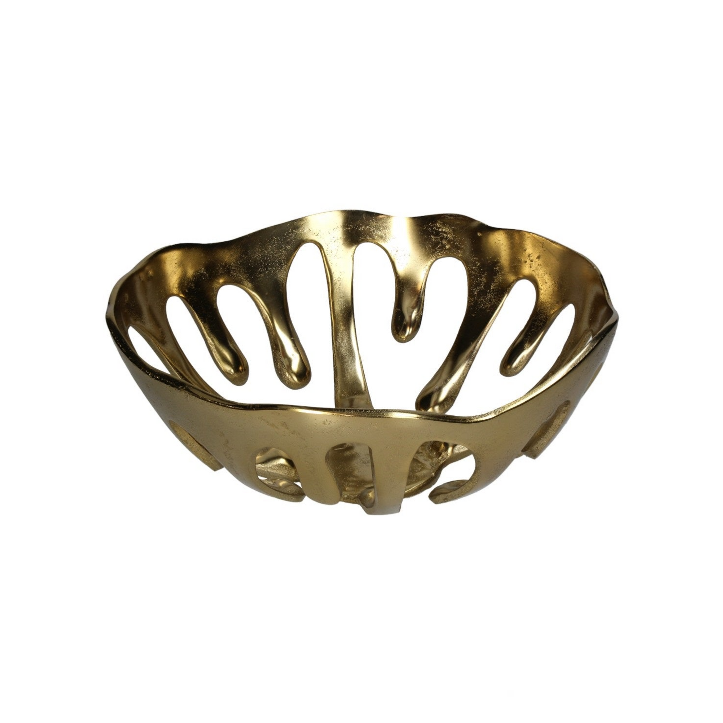 BOWL DRIP ALUMINUM GOLD