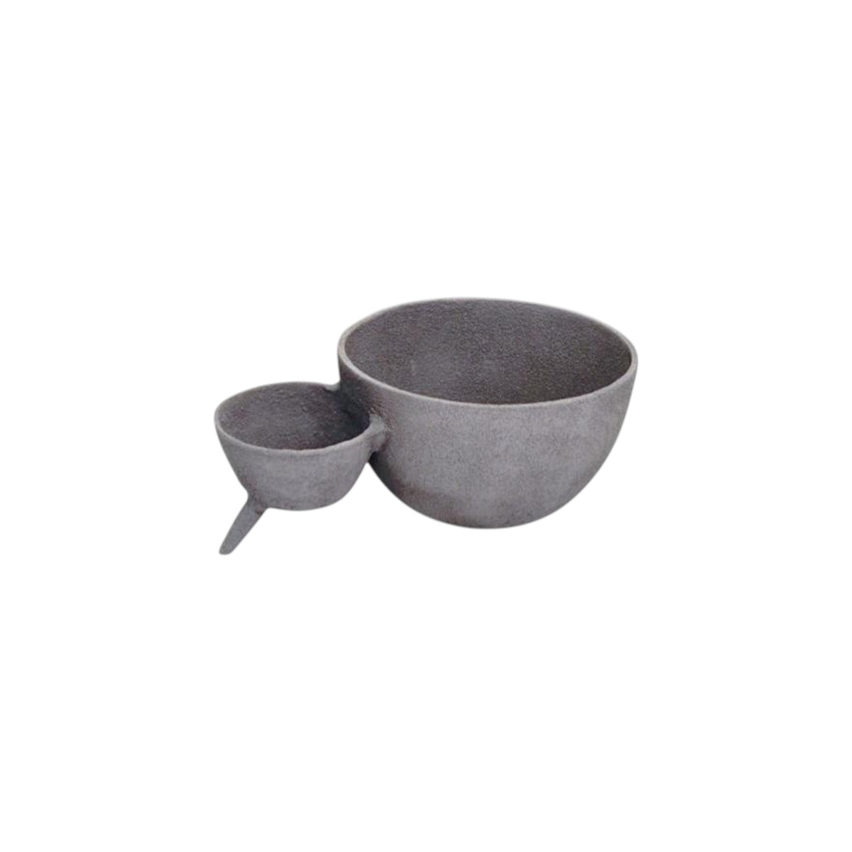 2 SECTION BOWL DARK GREY