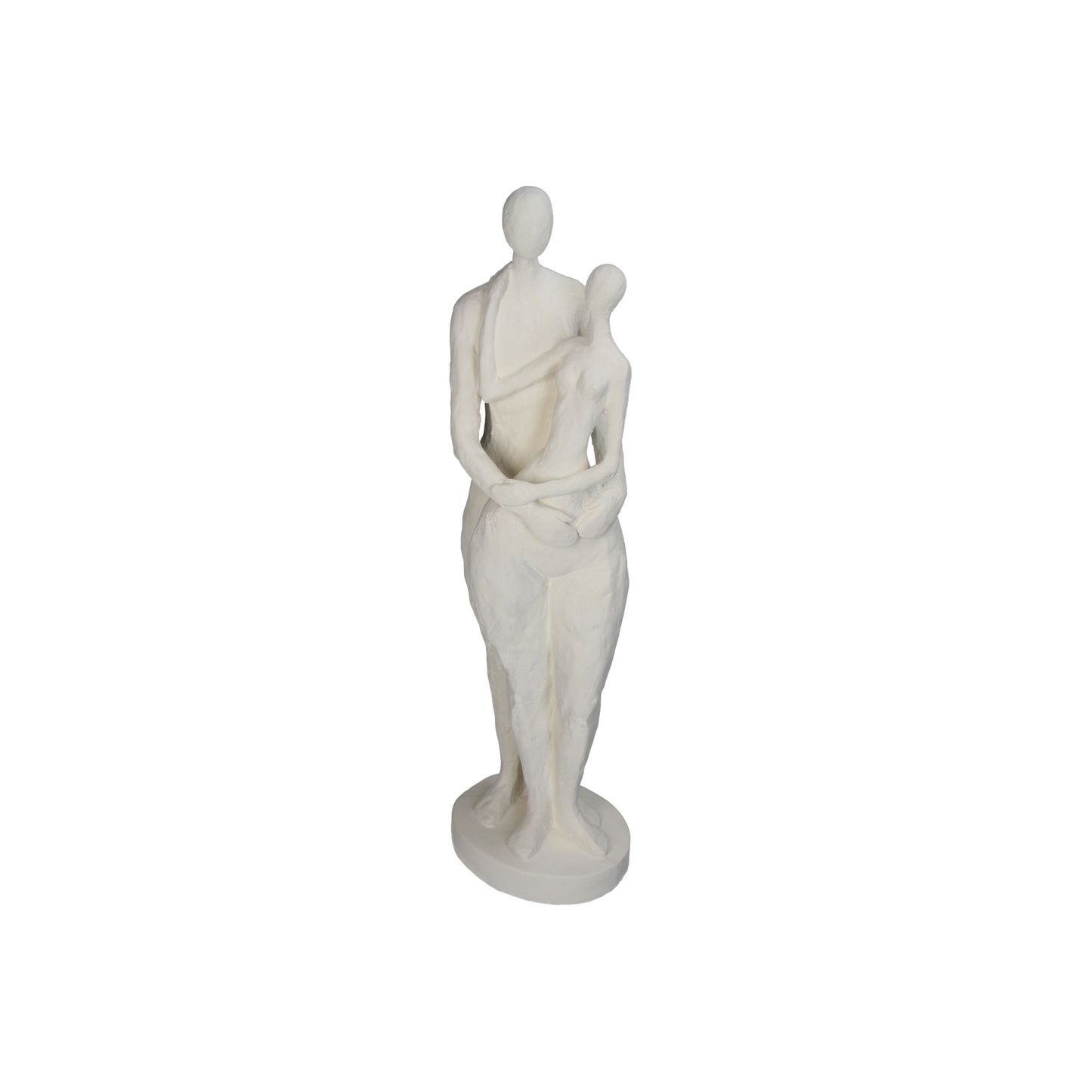 ABSTRACT COUPLE DANCING WHITE