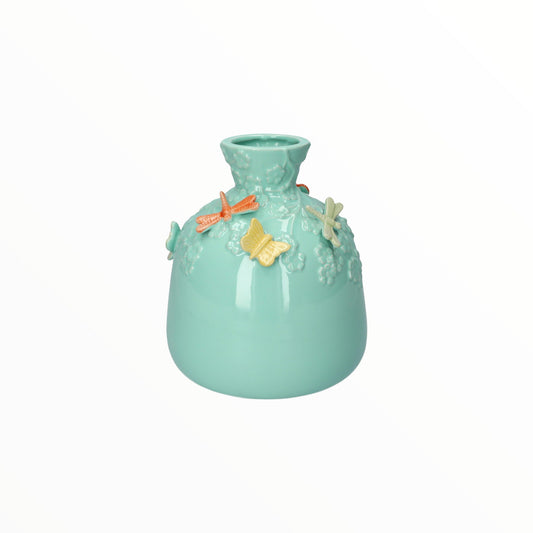 BOTTLE DRAGONFLY LIGHT BLUE
