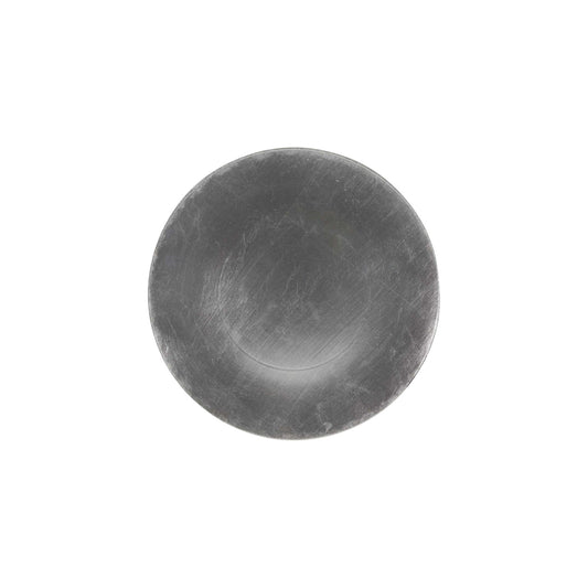 BOTTOM PLATE METALLIC SILVER