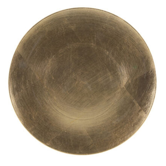 BOTTOM PLATE METTALIC GOLD