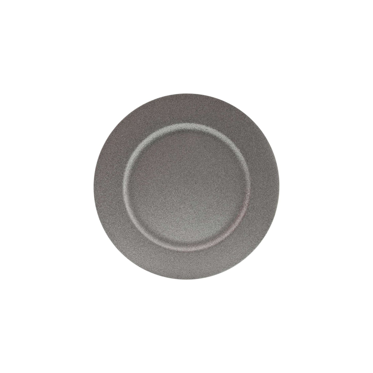 BOTTOM PLATE SPARKLE SILVER