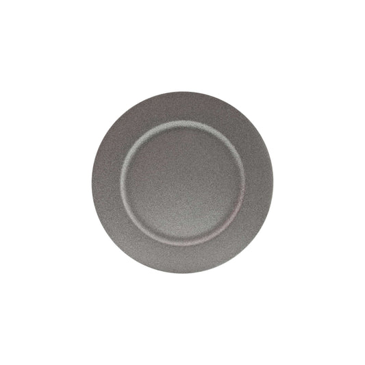 BOTTOM PLATE SPARKLE SILVER