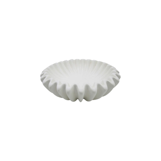 BOWL WAVY WHITE