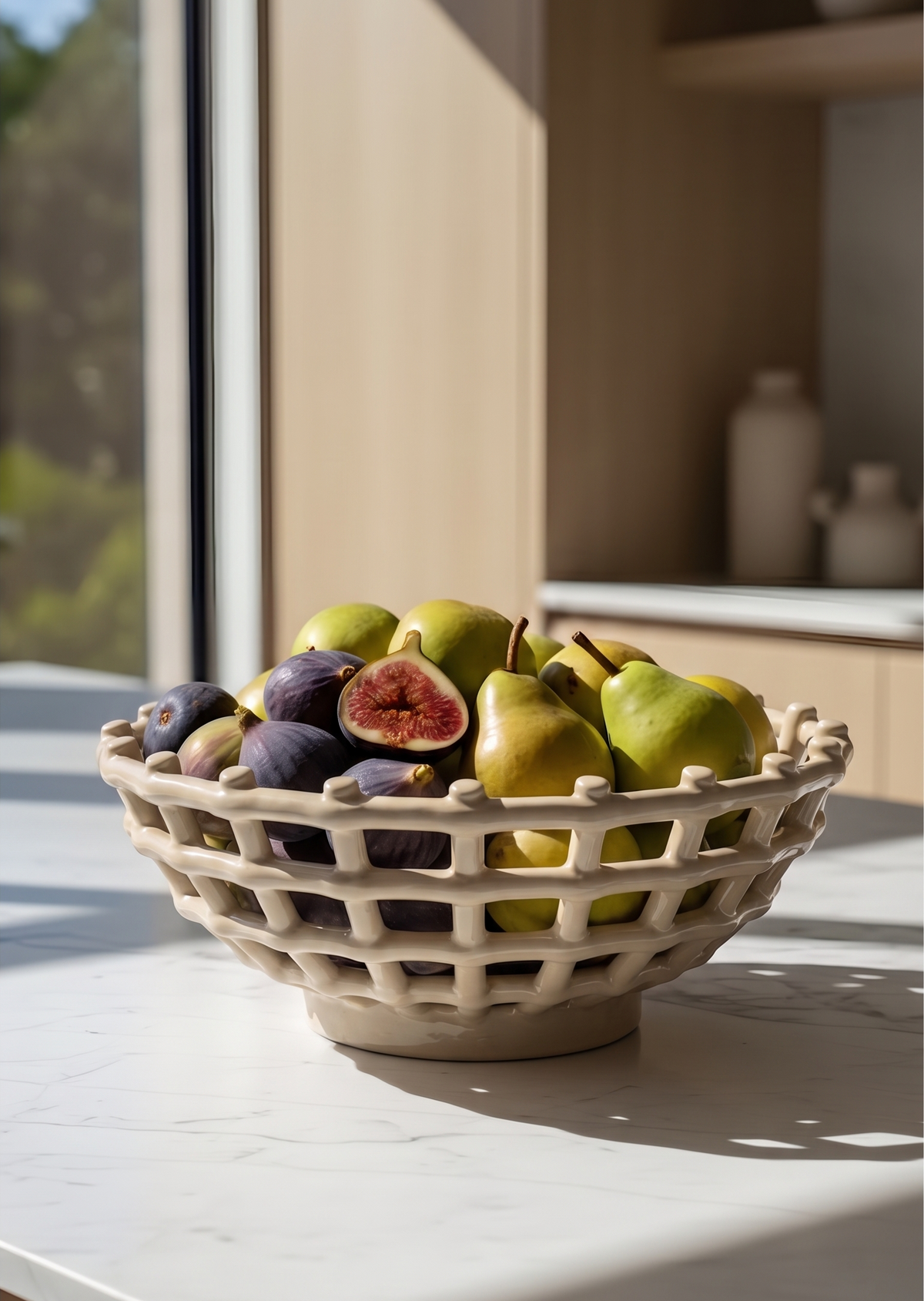 BOWL DOLOMITE IVORY