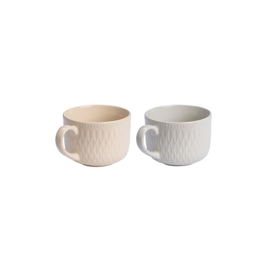 BREAKFAST MUG LIGHT COLORS 600 ML